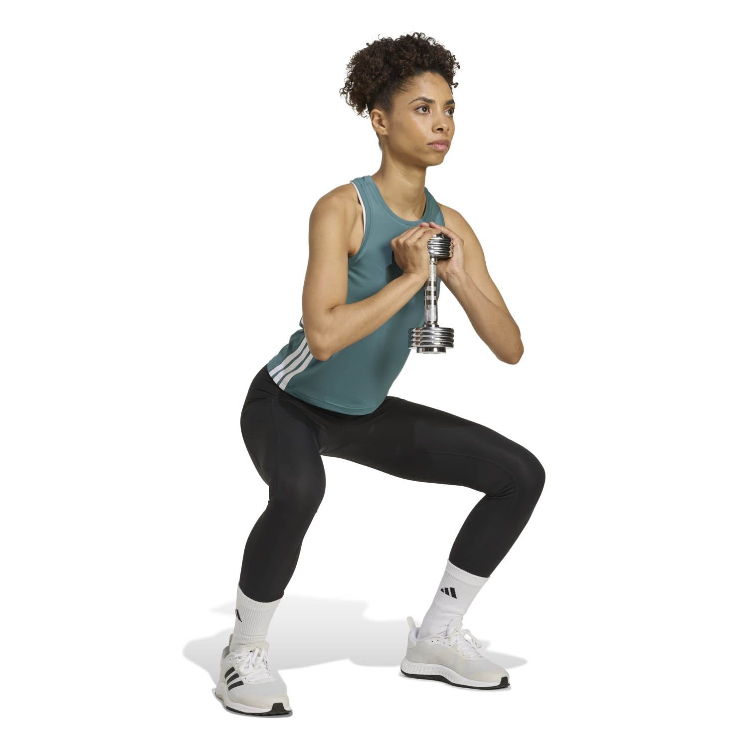 adidas Train Essentials 3-Stripes Workout Tanktop Dames