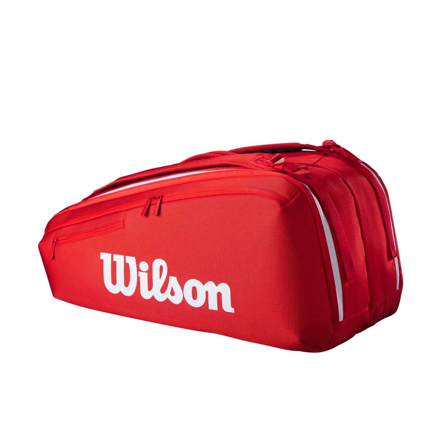 Wilson Super Tour Red 9-Pack