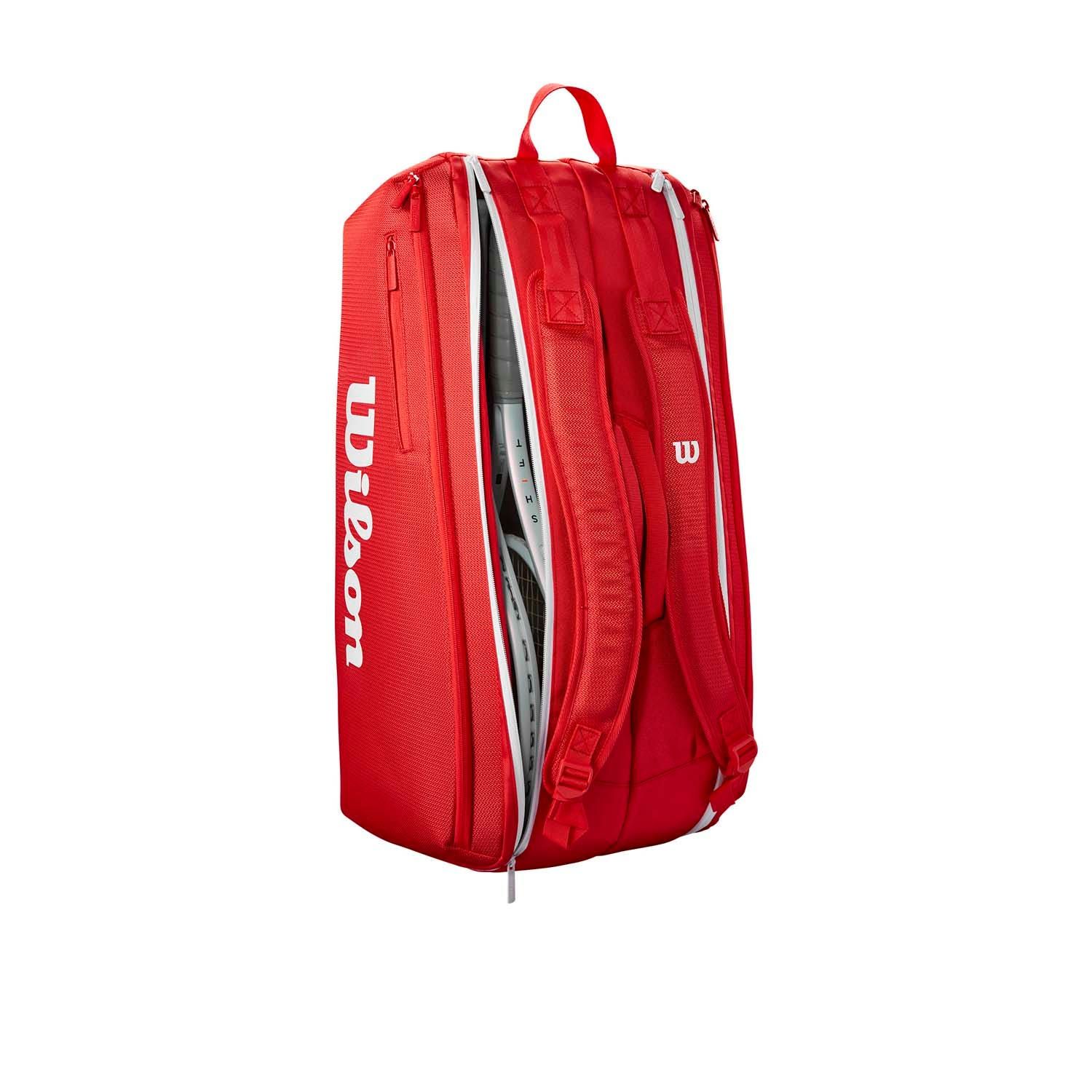 Wilson Super Tour Red 9-Pack