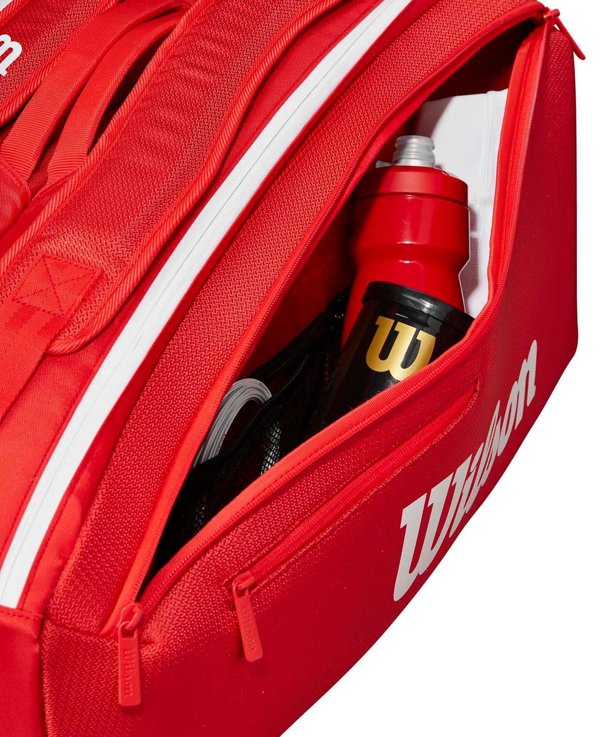 Wilson Super Tour Red 9-Pack