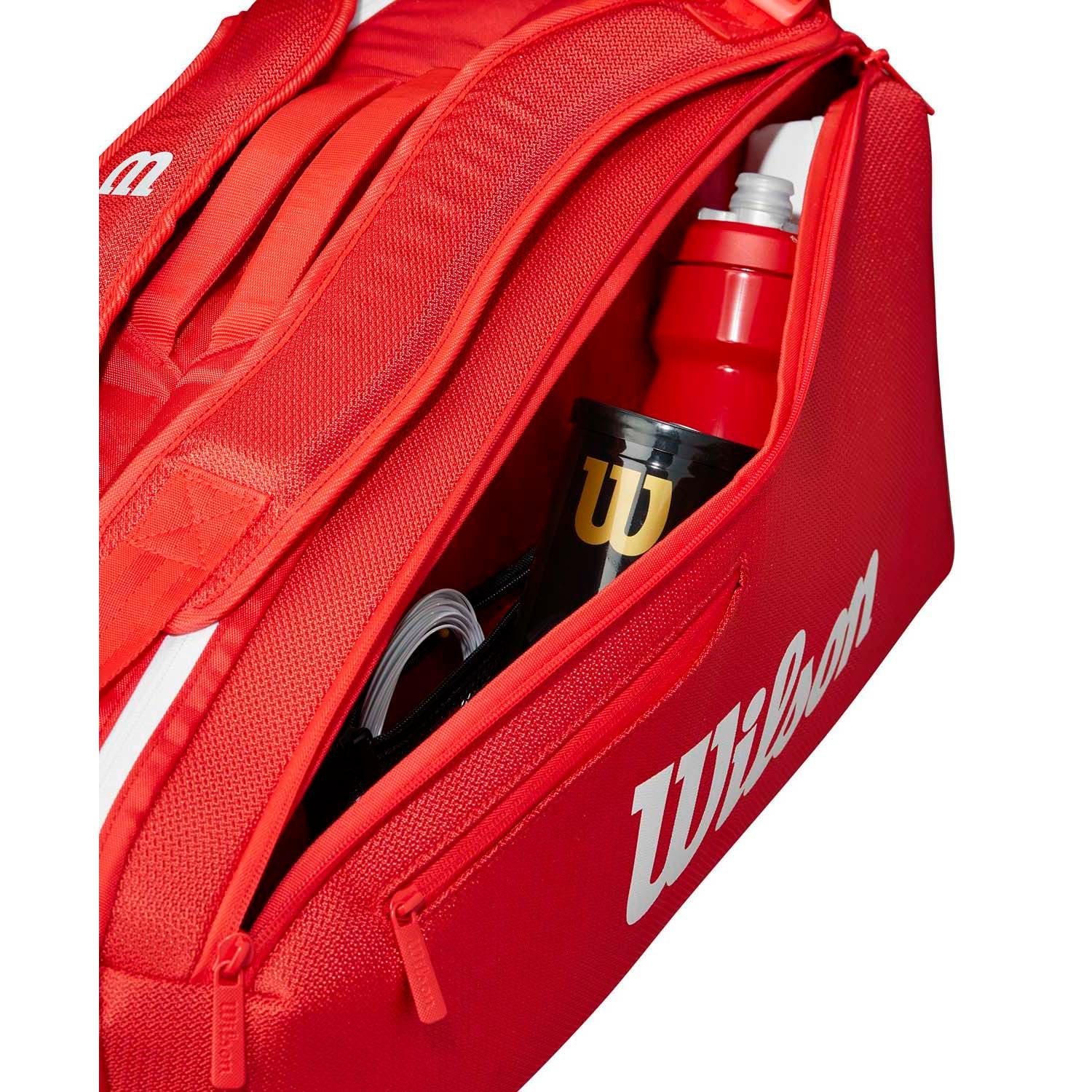 Wilson Super Tour Red 6-Pack