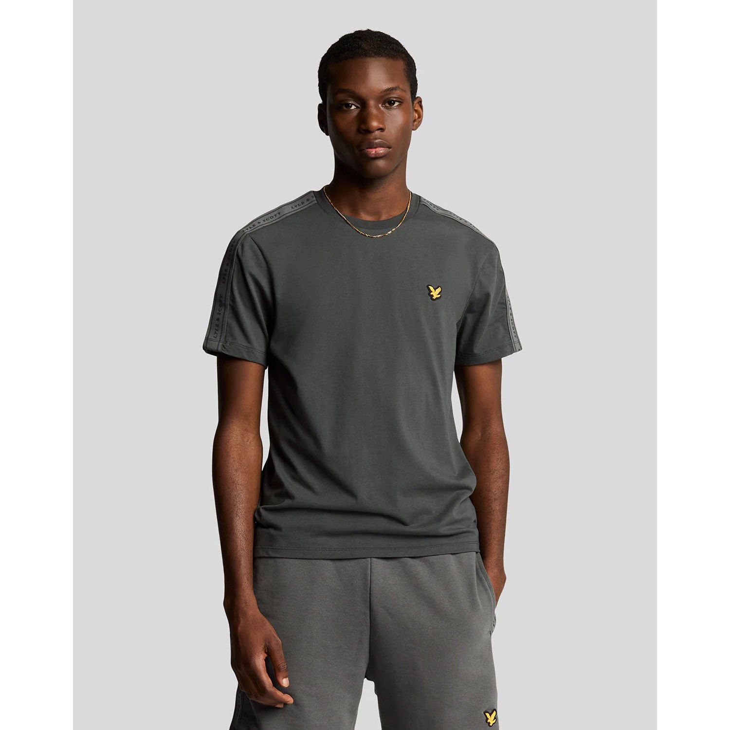 Lyle & Scott Tape T-Shirt Heren