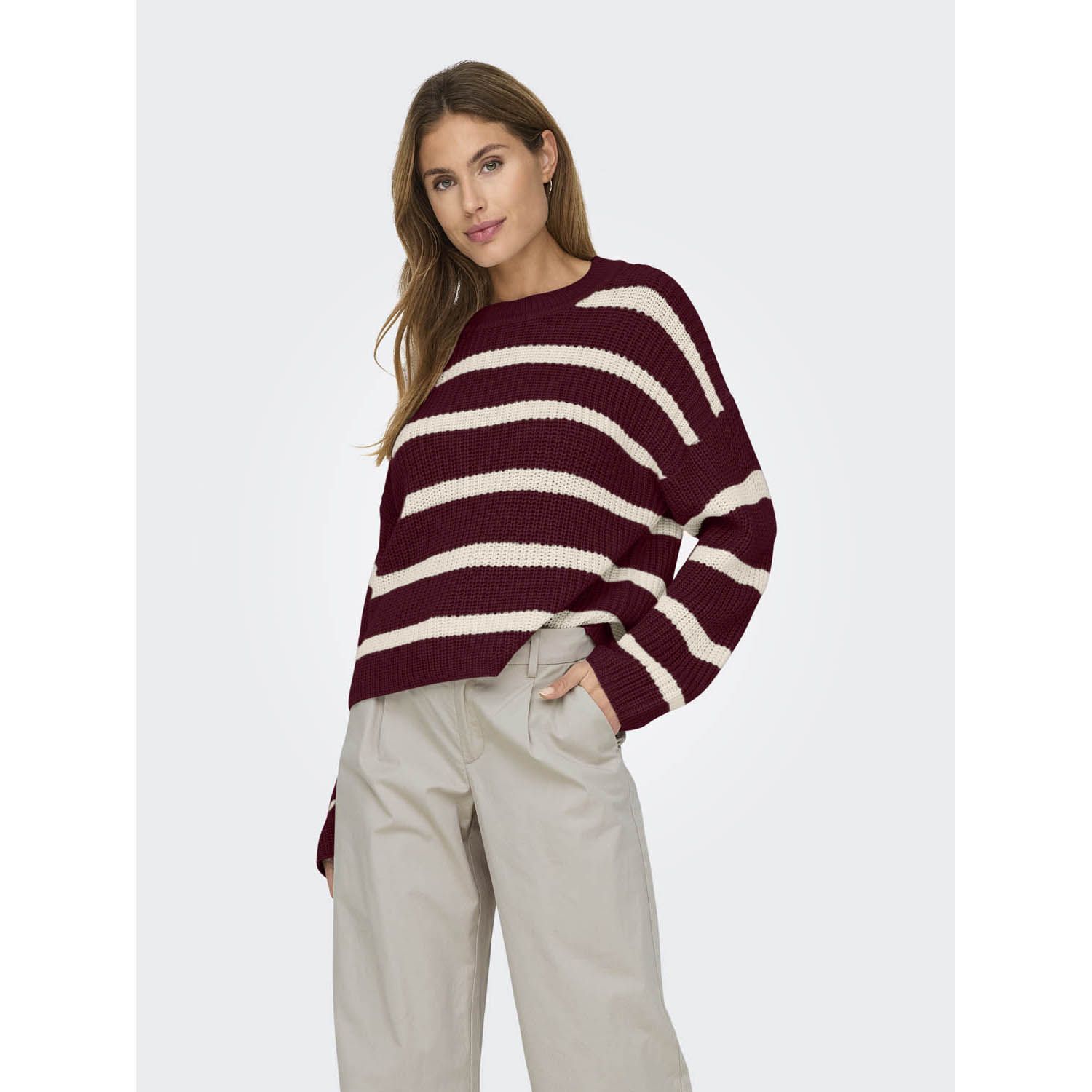 Jacqueline De Yong Justy Knit Pullover