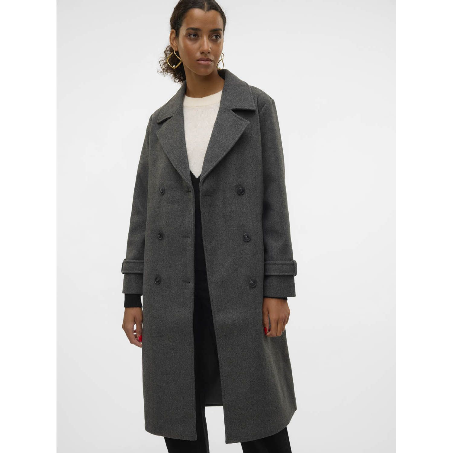 Vero Moda Fortunevega Long Trenchcoat