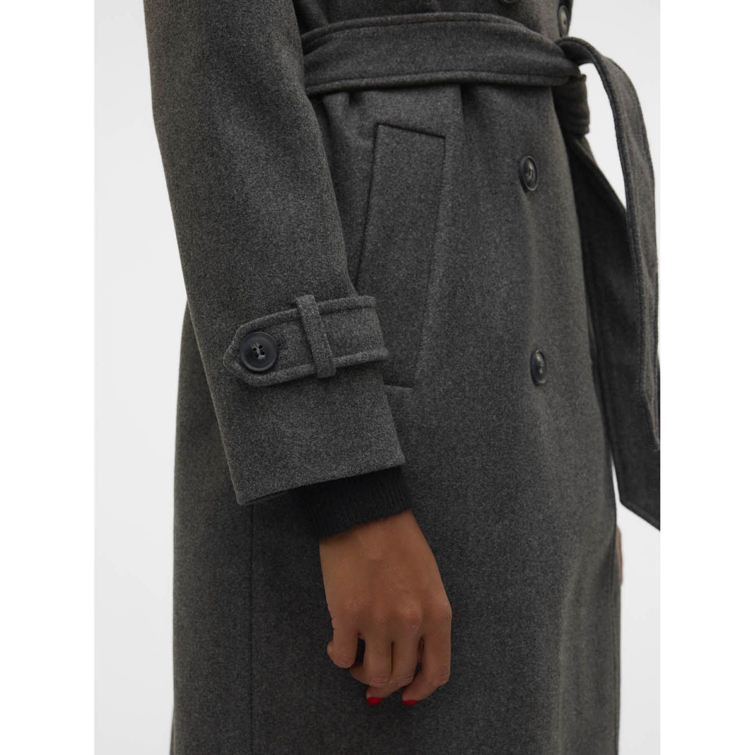 Vero Moda Fortunevega Long Trenchcoat