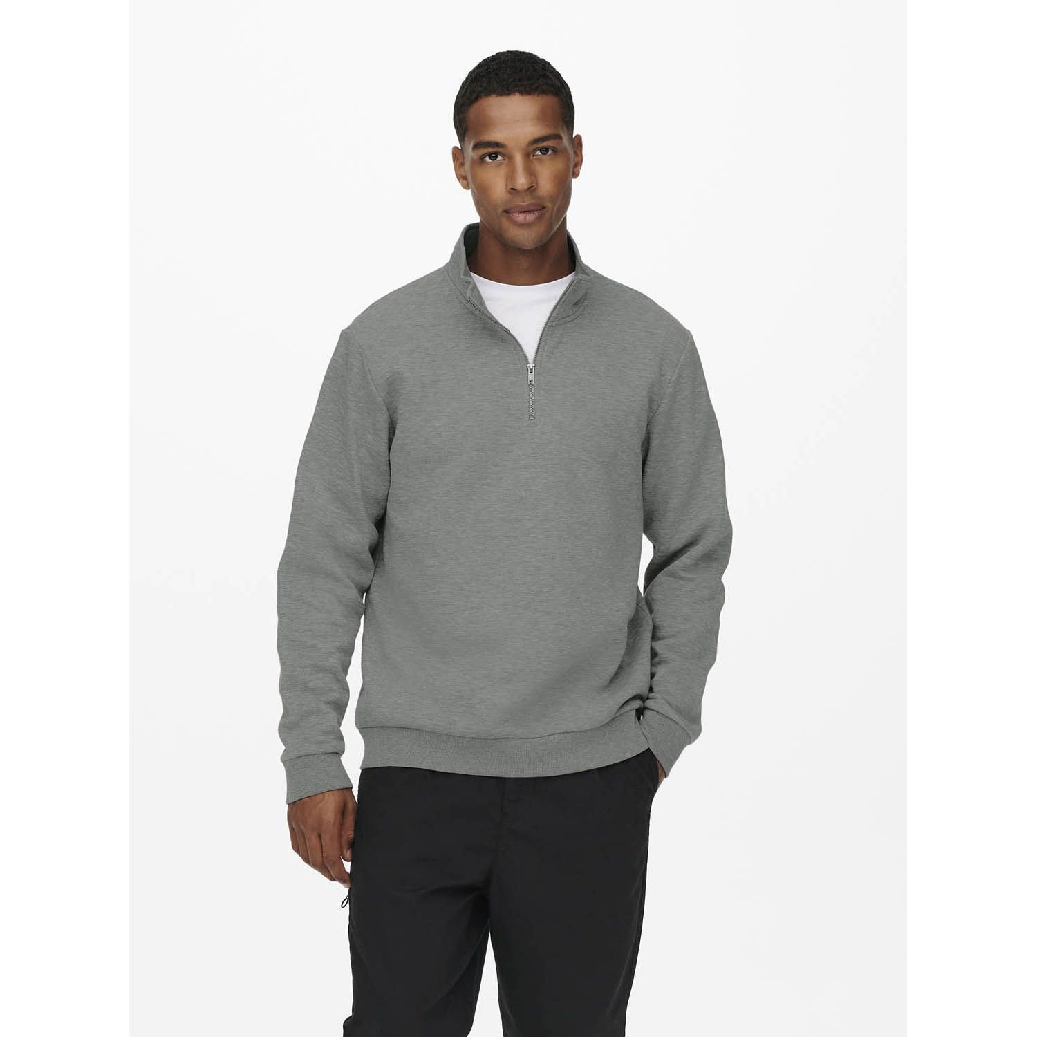 ONLY & Sons Ceres Half Zip Sweater