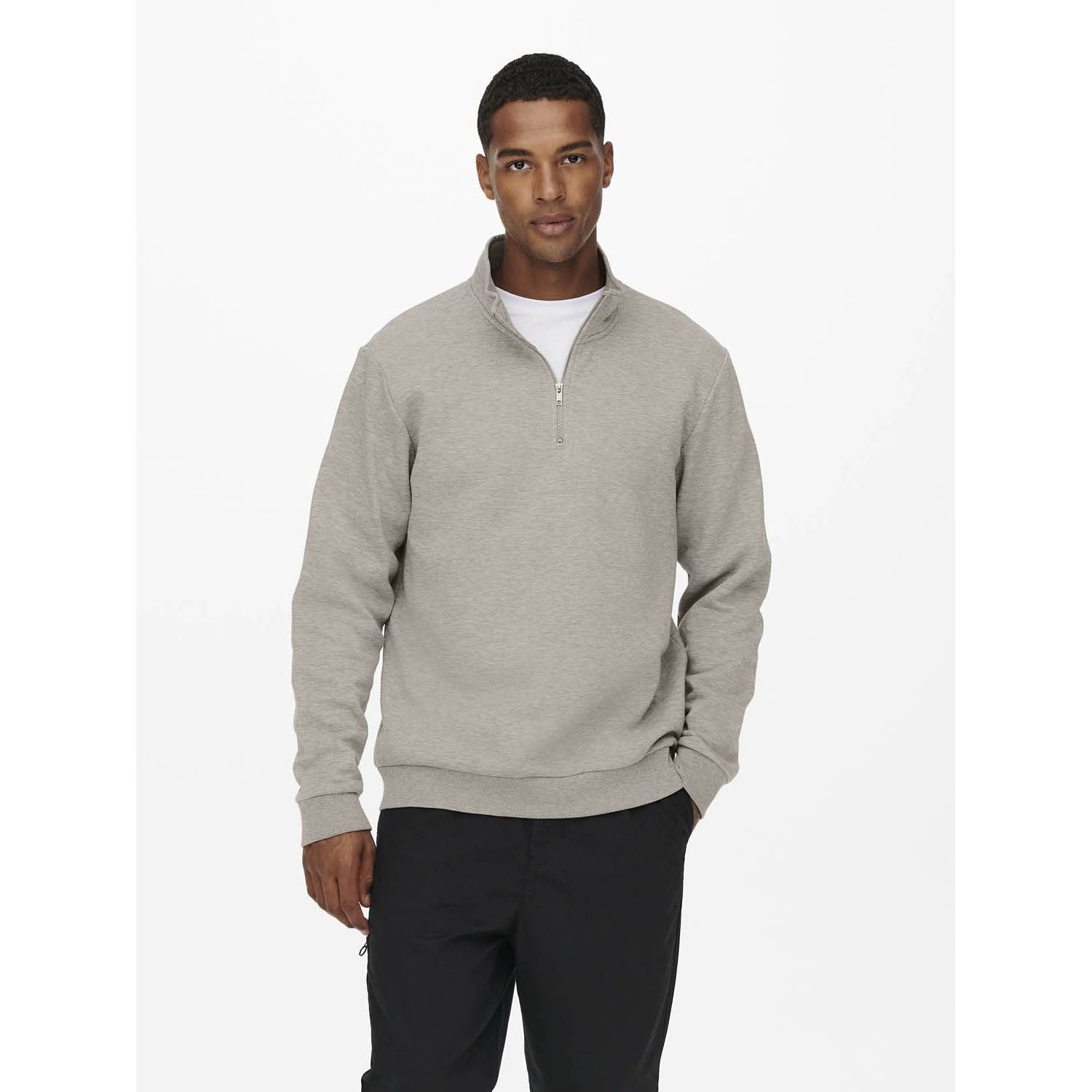 ONLY & Sons Ceres Half Zip Sweater