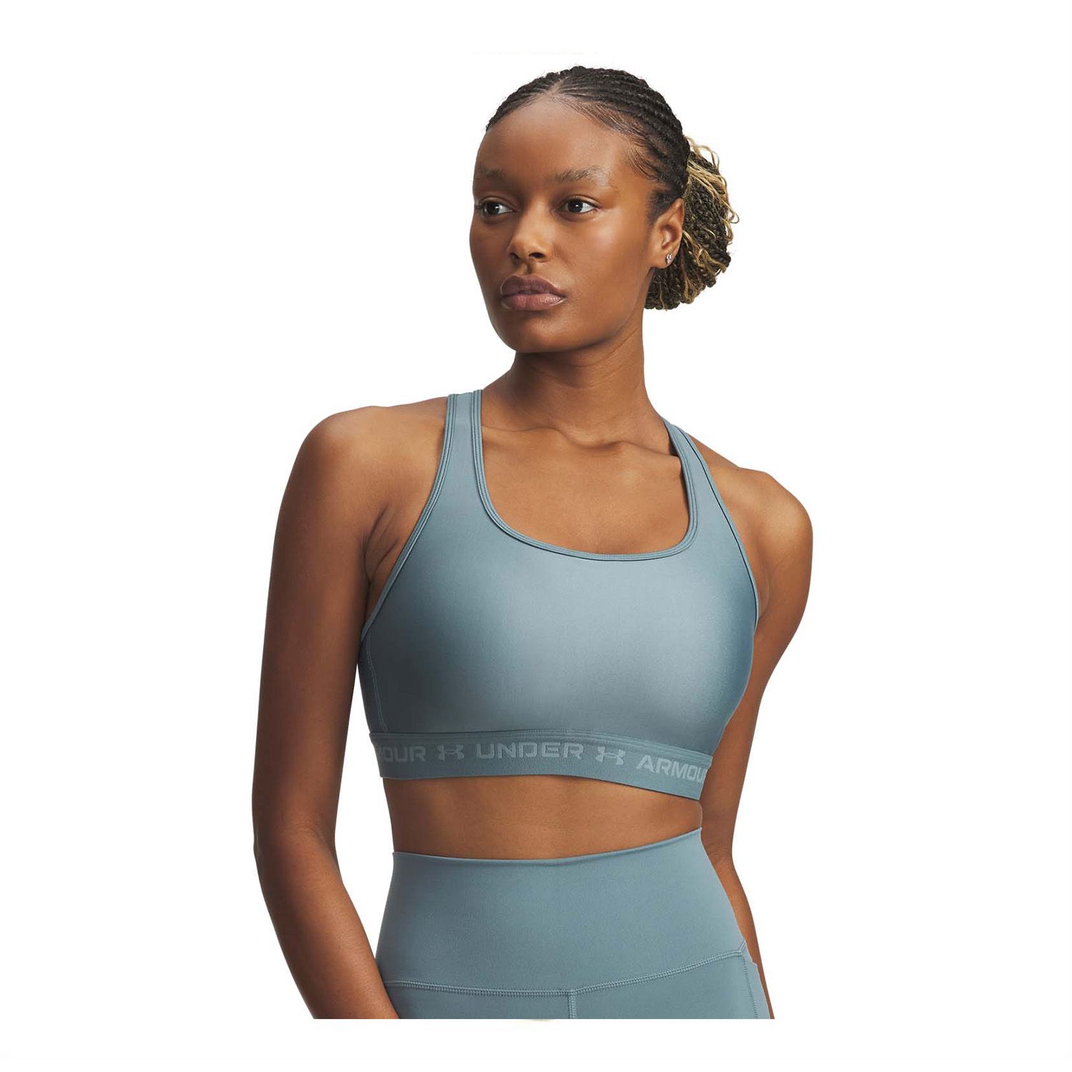 Under Armour Mid Crossback Sports Bra