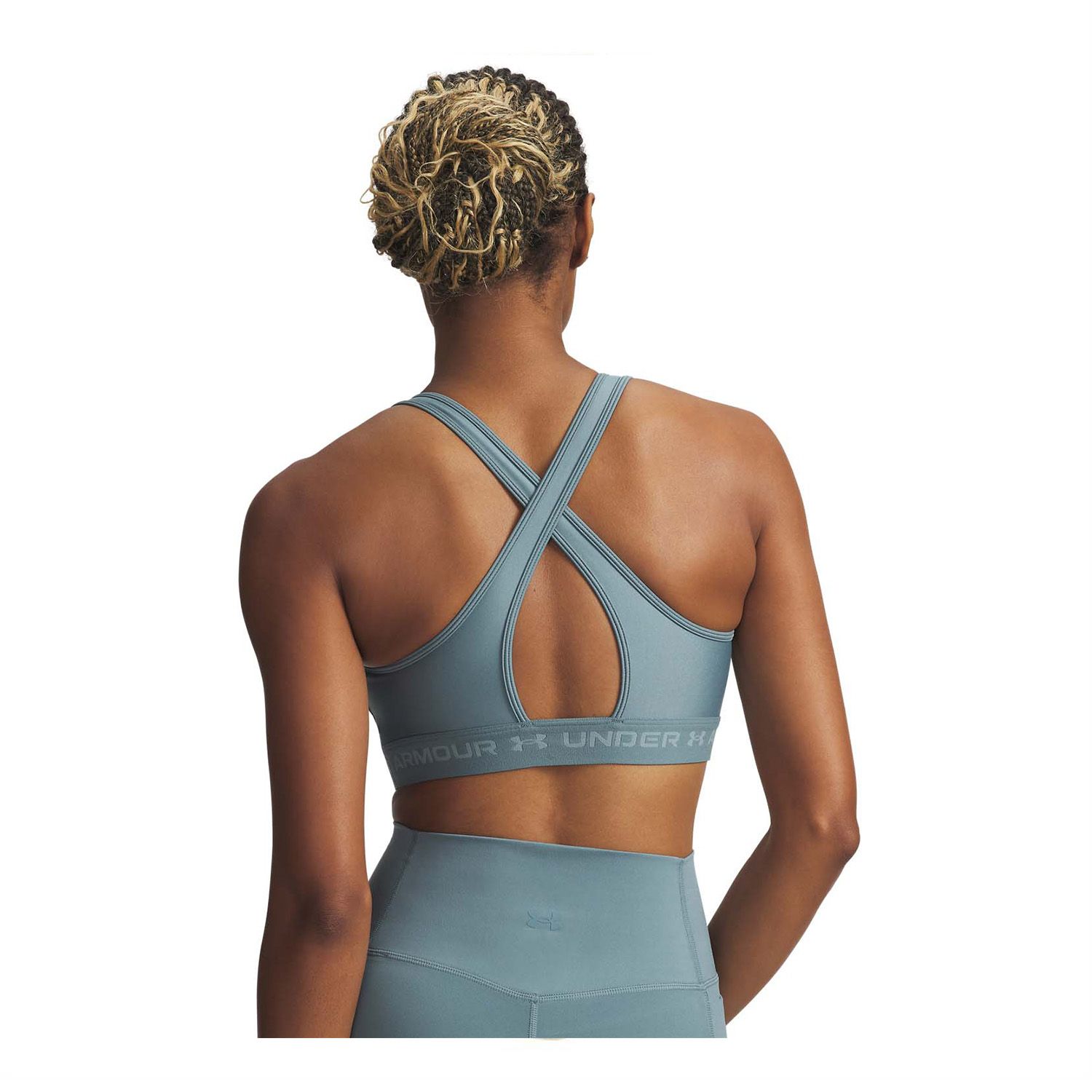 Under Armour Mid Crossback Sports Bra