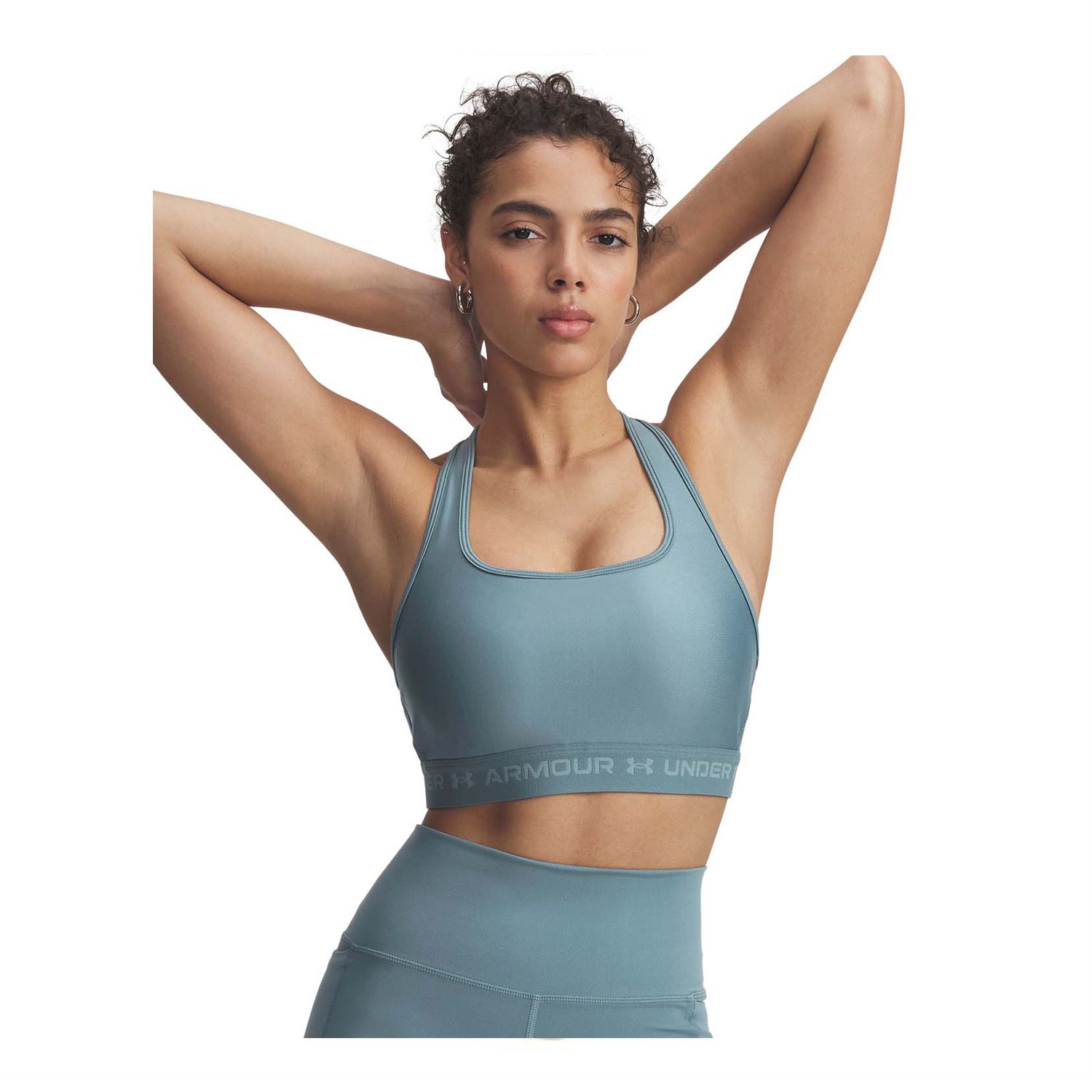 Under Armour Mid Crossback Sports Bra
