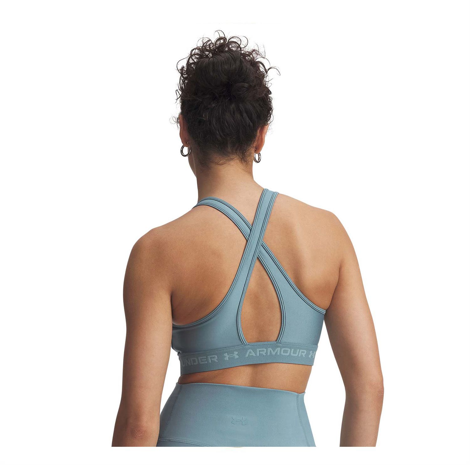 Under Armour Mid Crossback Sports Bra