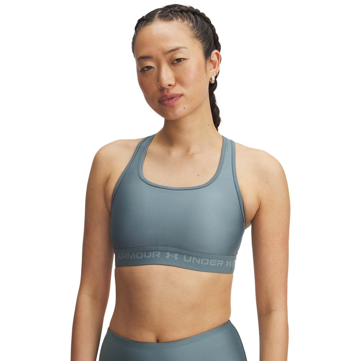 Under Armour Mid Crossback Sports Bra