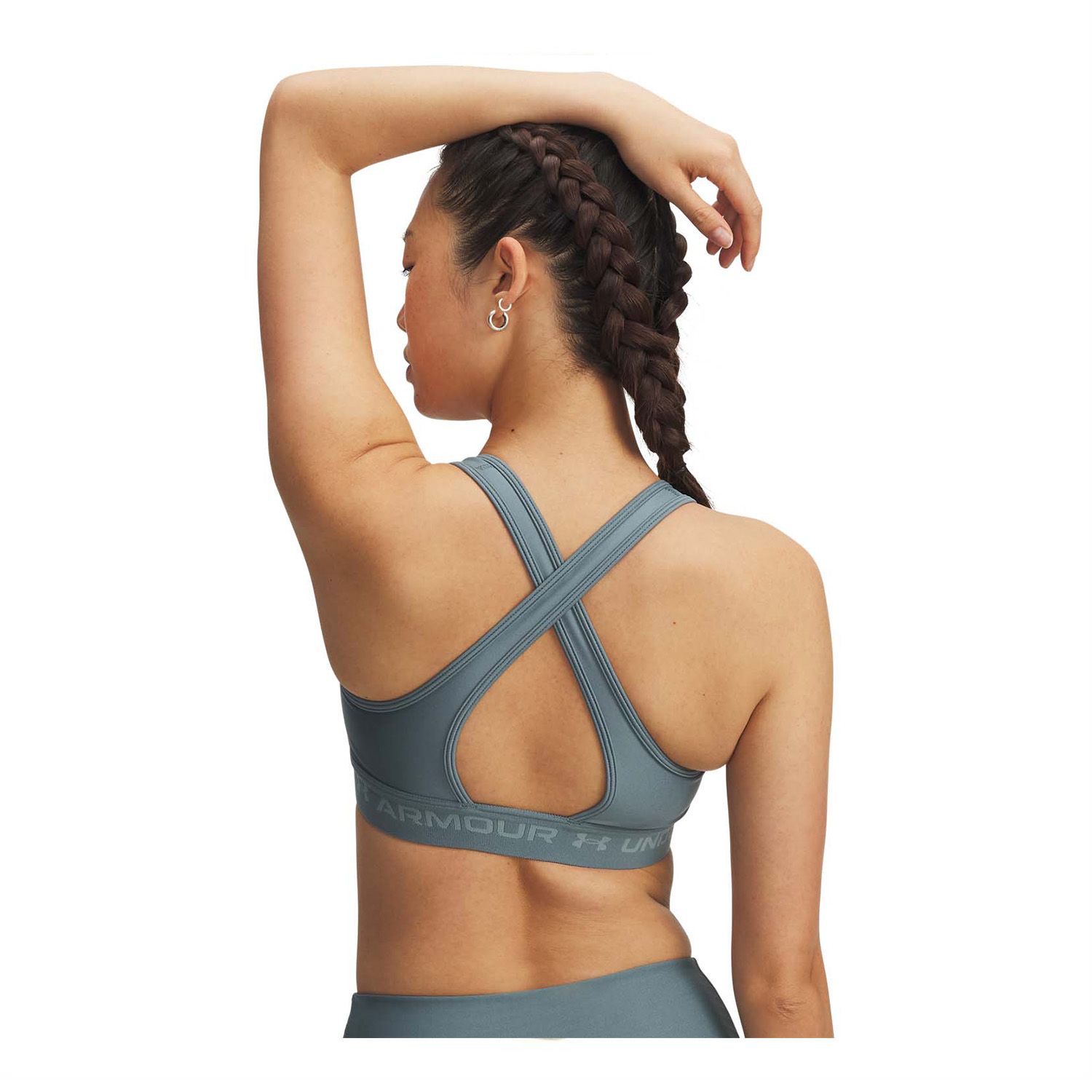 Under Armour Mid Crossback Sports Bra