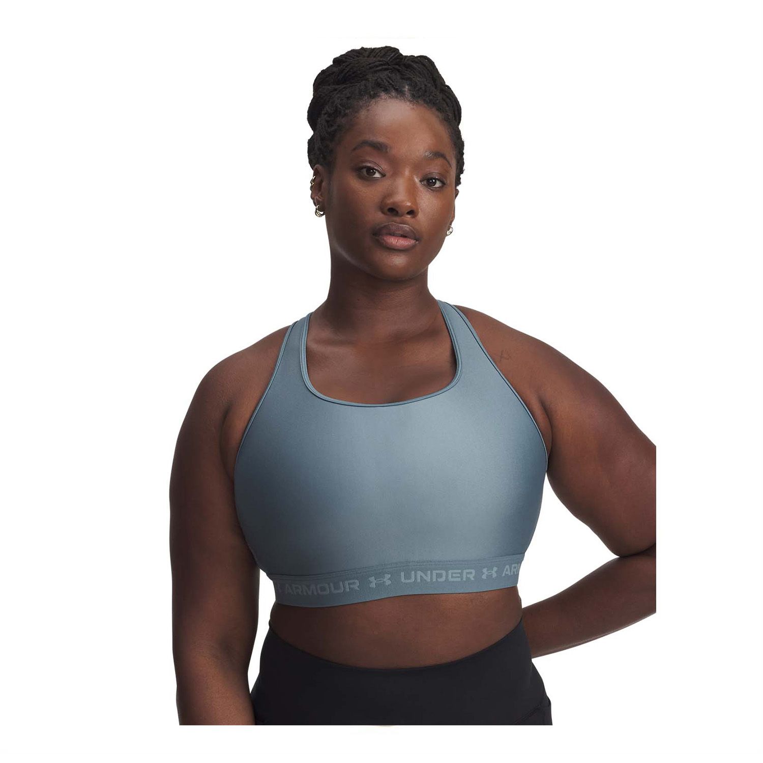 Under Armour Mid Crossback Sports Bra