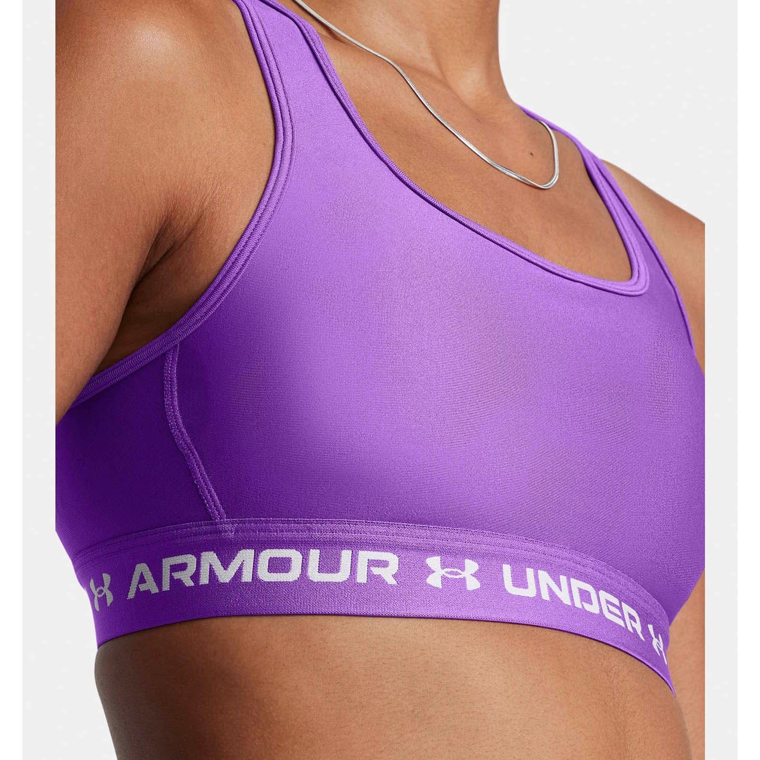 Under Armour Mid Crossback Sports Bra