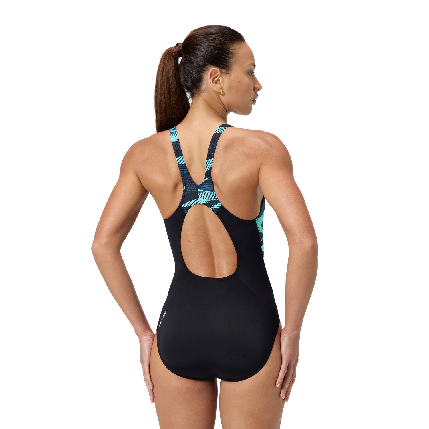 Speedo H-Boom Splice Muscleback Swimsuit Dames