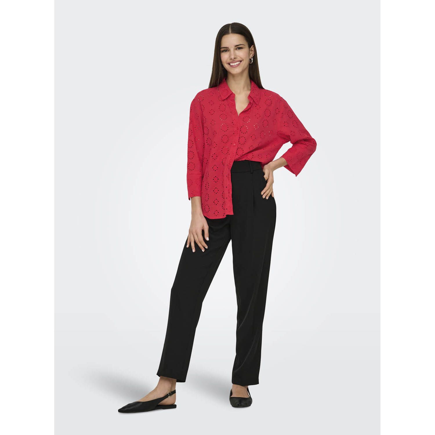 Jacqueline De Yong Taillie Long Shirt
