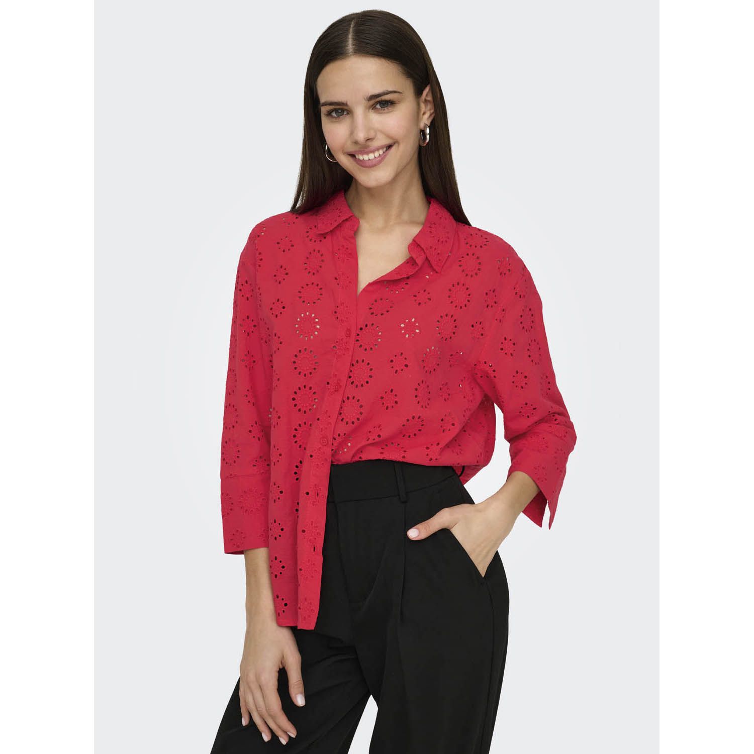 Jacqueline De Yong Taillie Long Shirt
