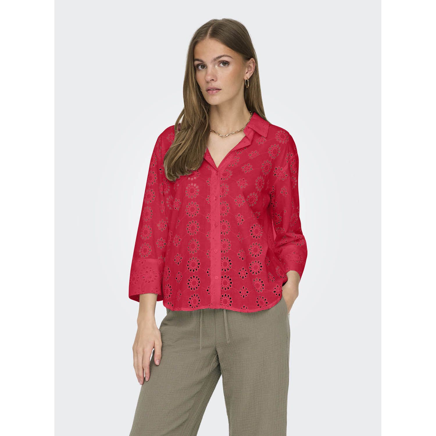 Jacqueline De Yong Taillie Long Shirt