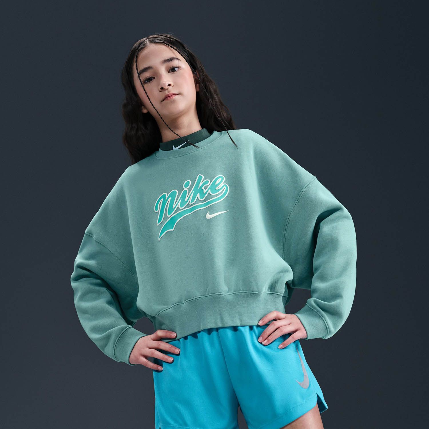 Nike Trend Fleece Crop Crew 