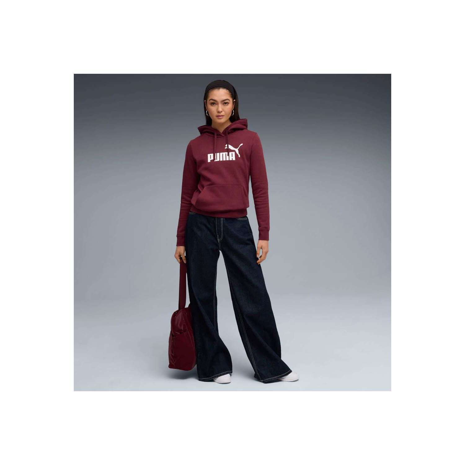 PUMA Essentials Logo Hoodie Dames