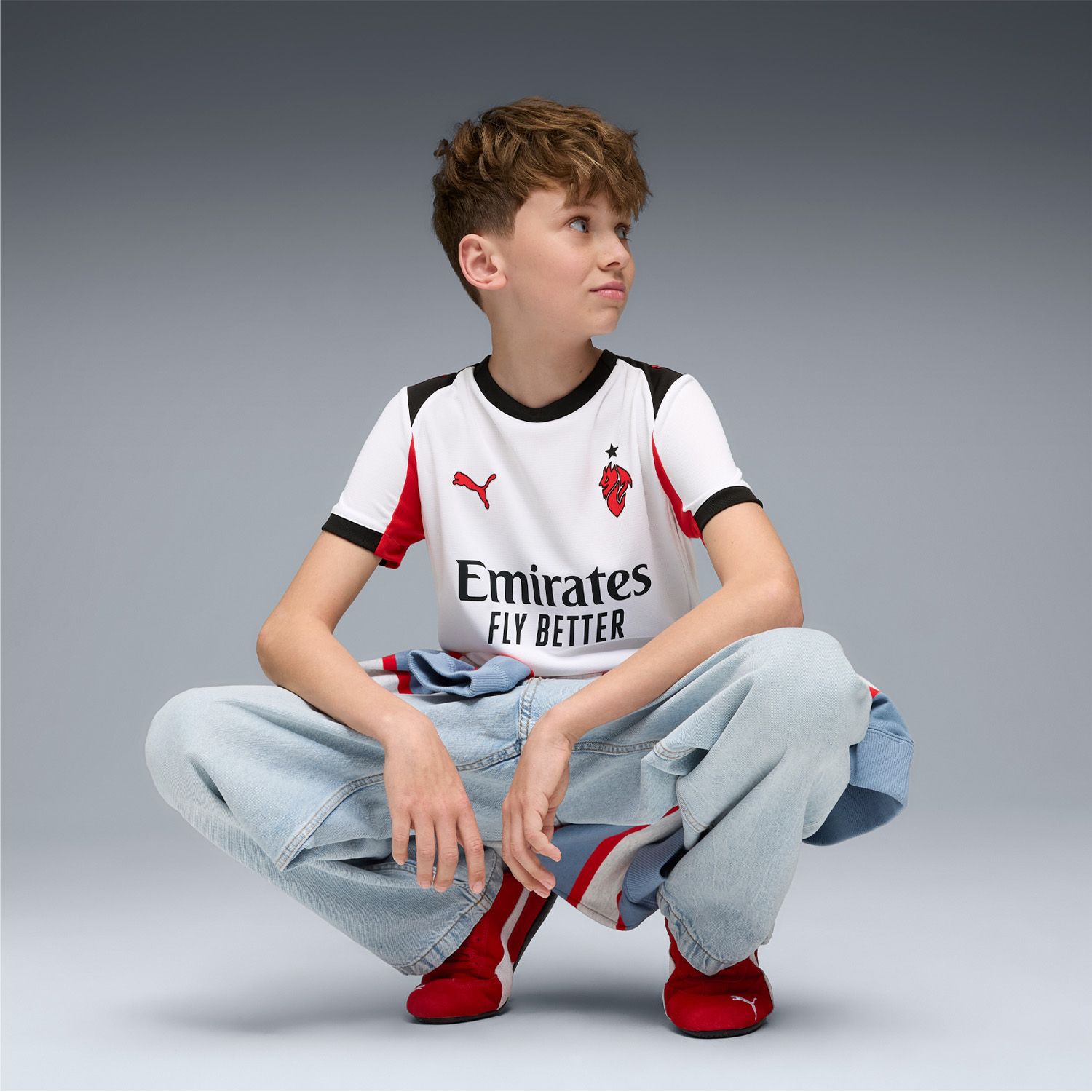 PUMA AC Milan 25/26 Uitshirt Kids