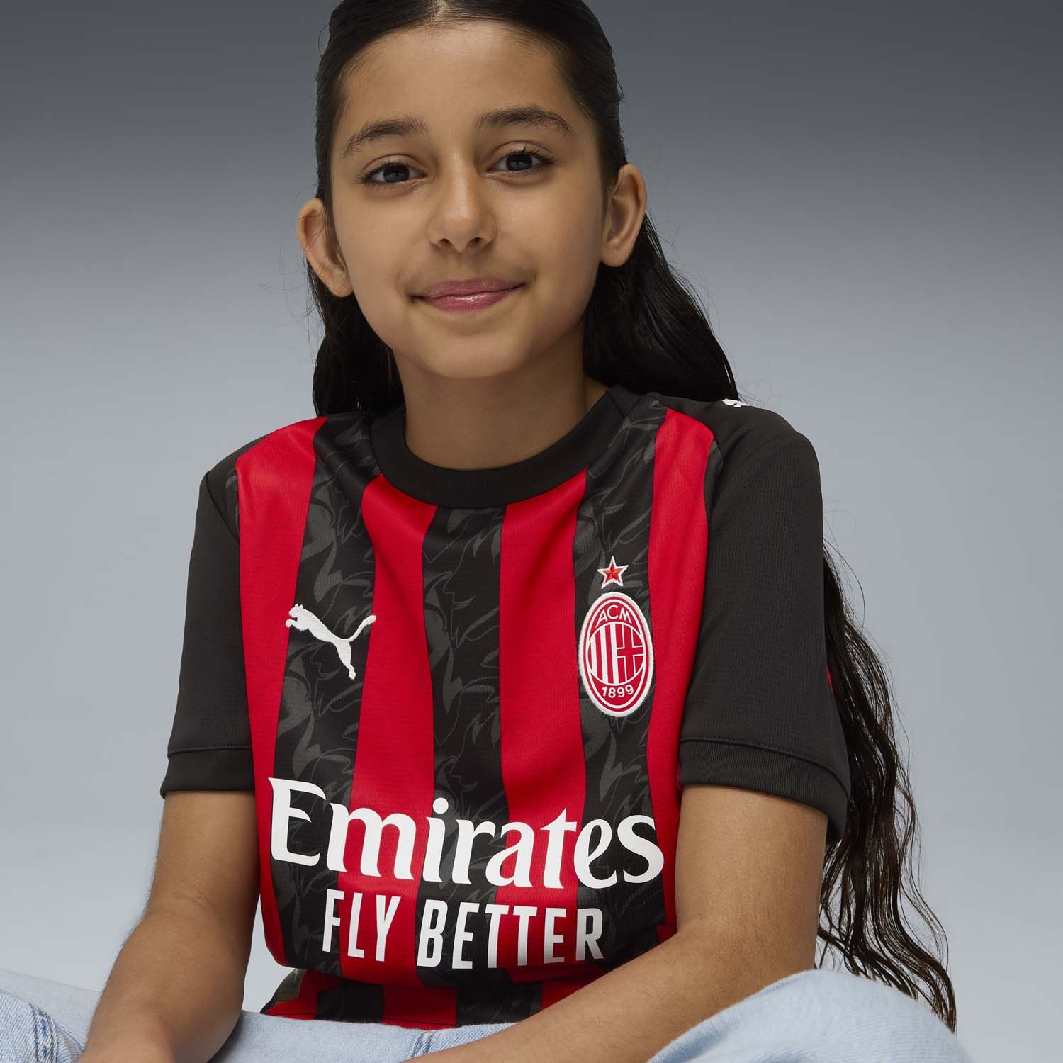 PUMA AC Milan 25/26 Thuisshirt Kids