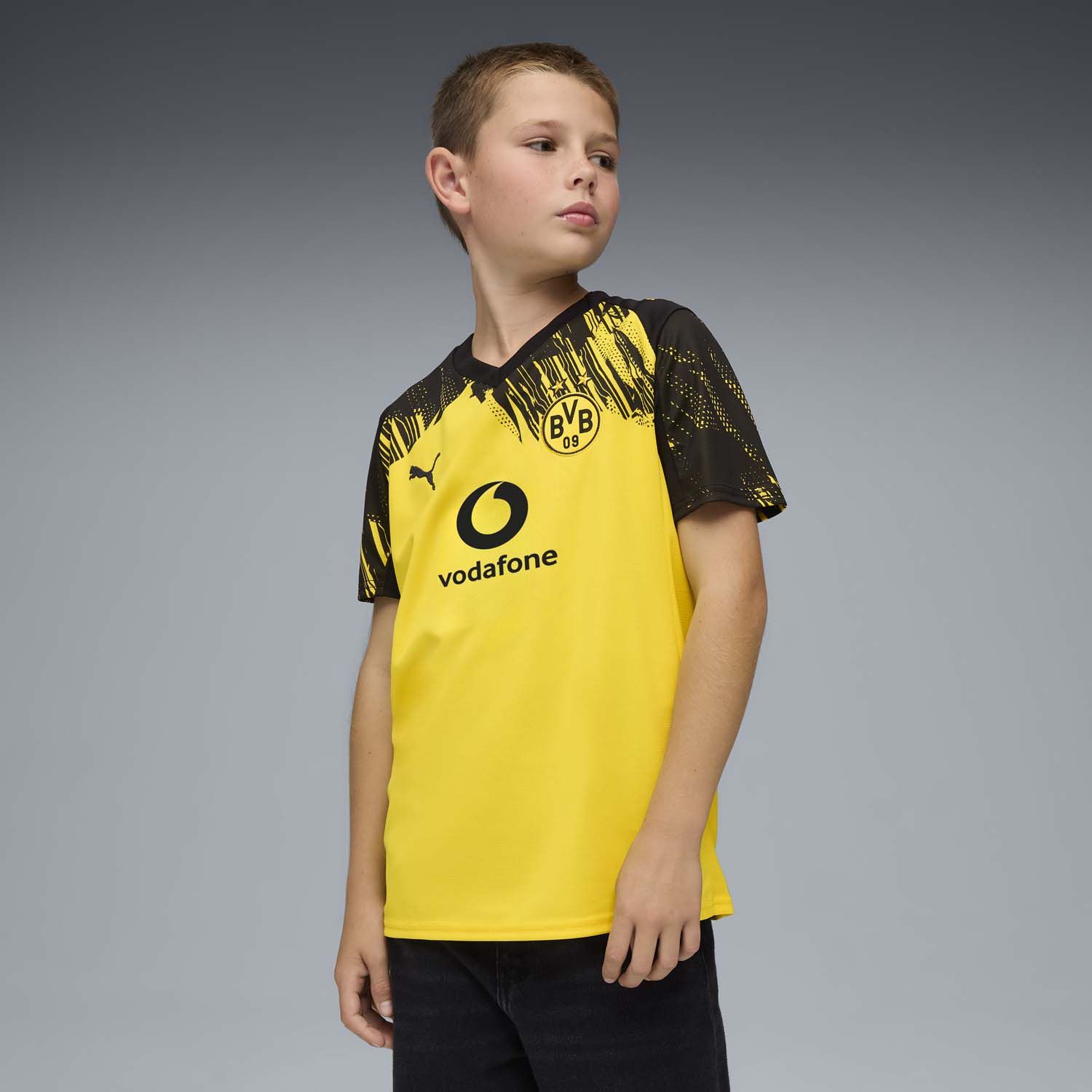 PUMA Borussia Dortmund 25/26 Thuisshirt Kids