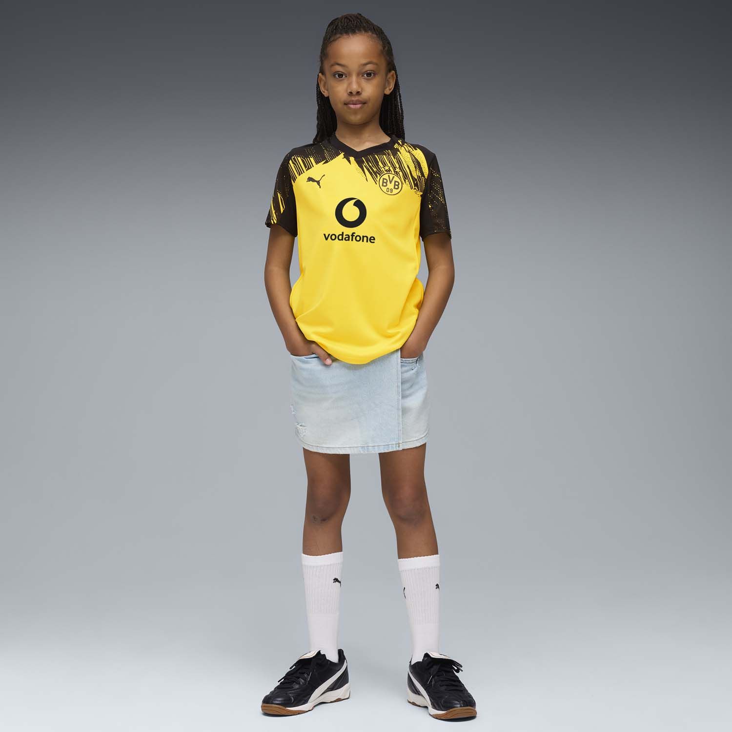 PUMA Borussia Dortmund 25/26 Thuisshirt Kids