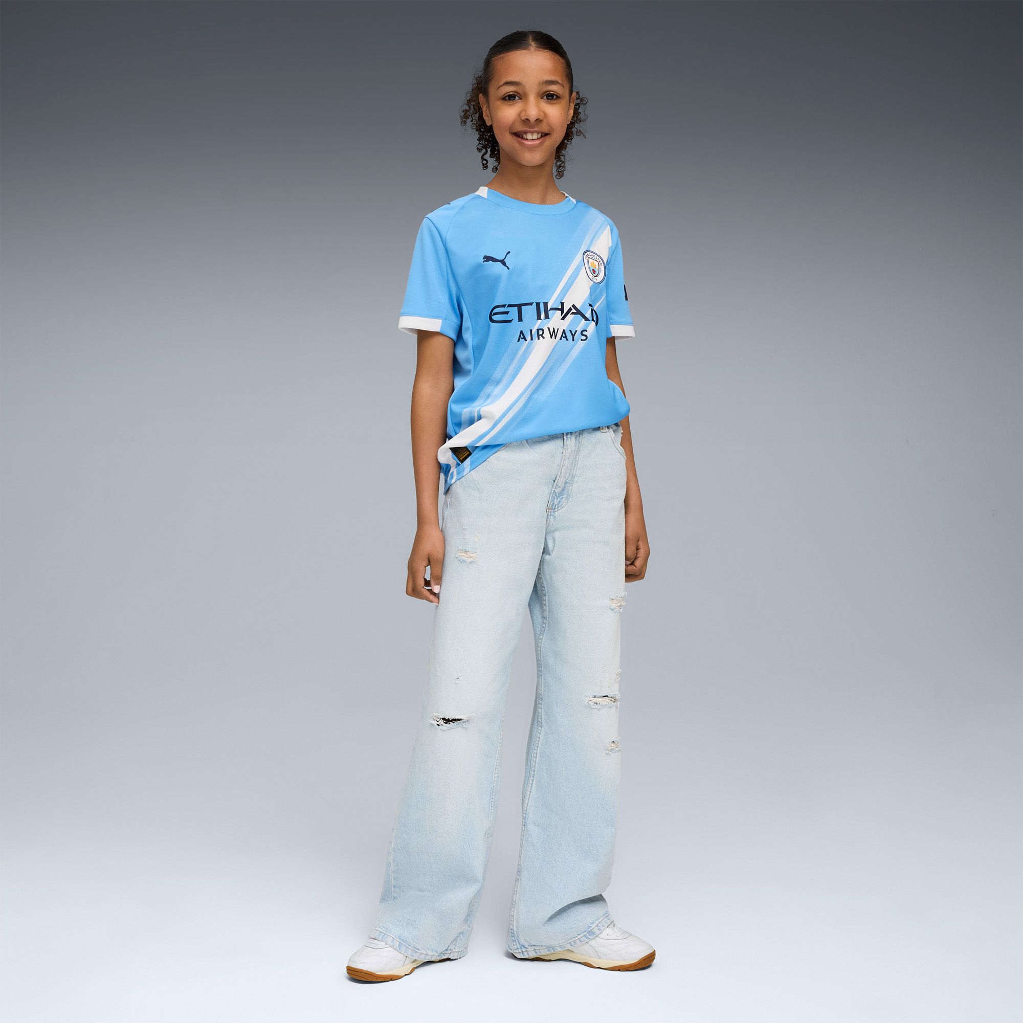 PUMA Manchester City FC 25/26 Thuisshirt Kids