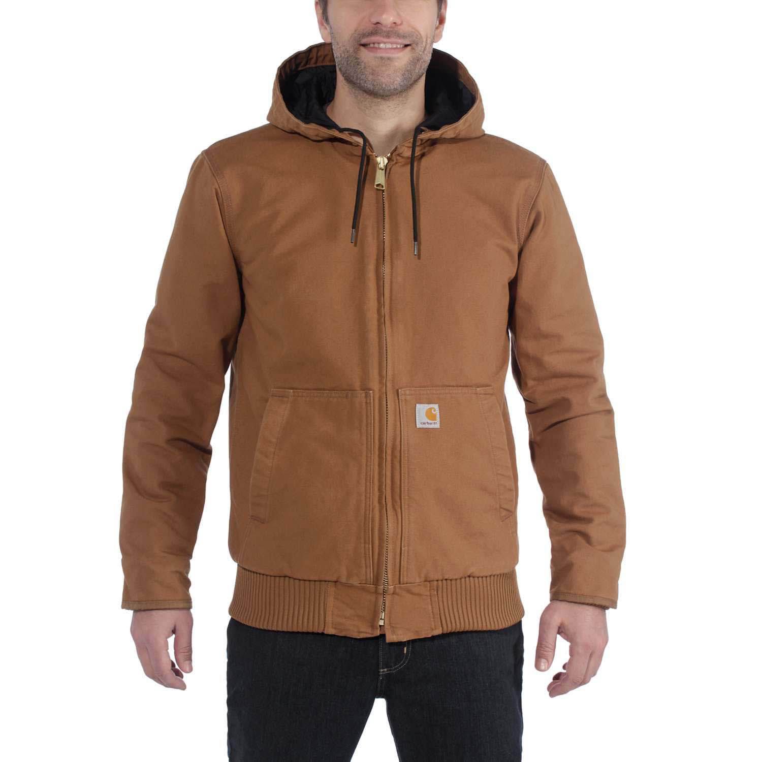 Carhartt Loose Fit Washed Duck Insulated Active Jack