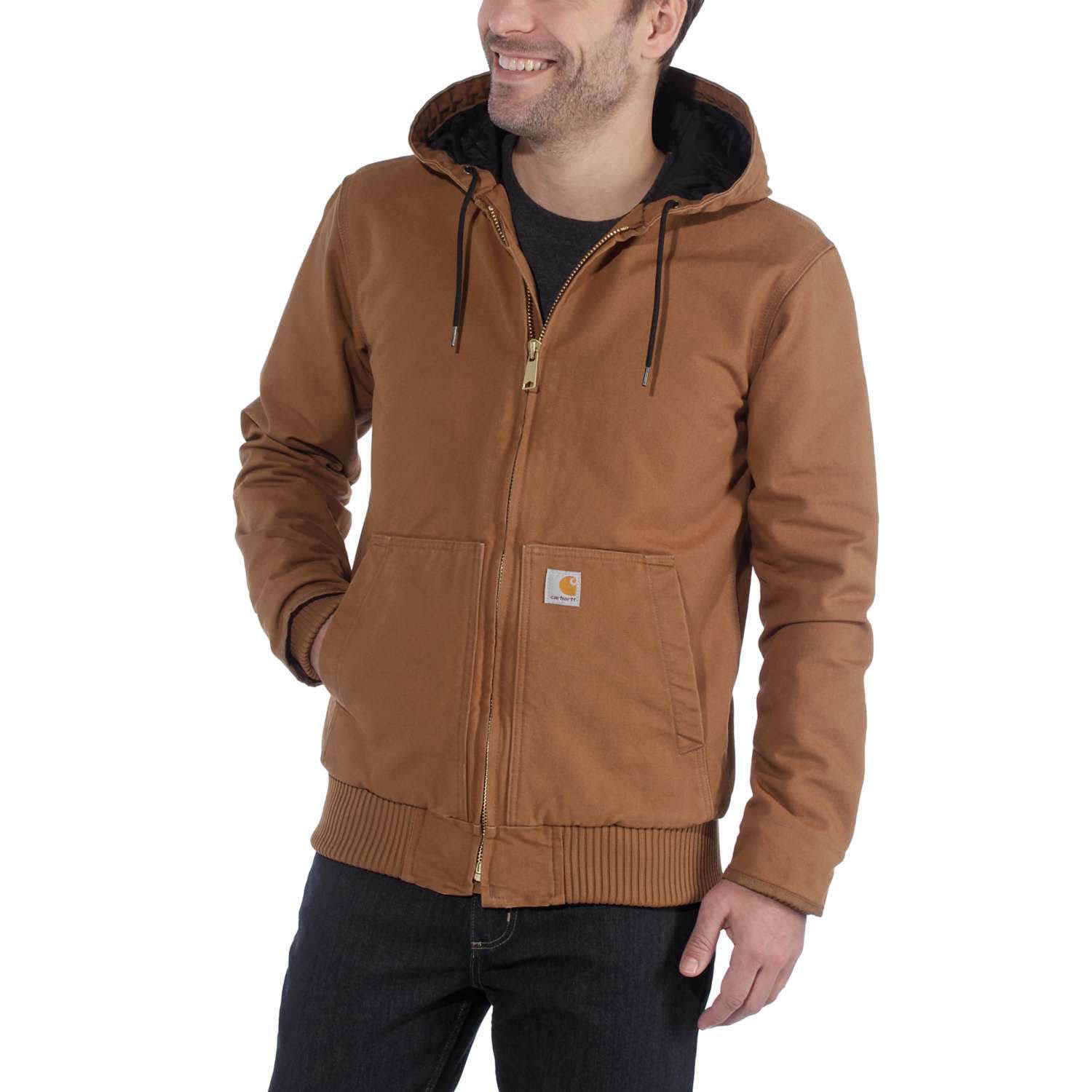 Carhartt Loose Fit Washed Duck Insulated Active Jack