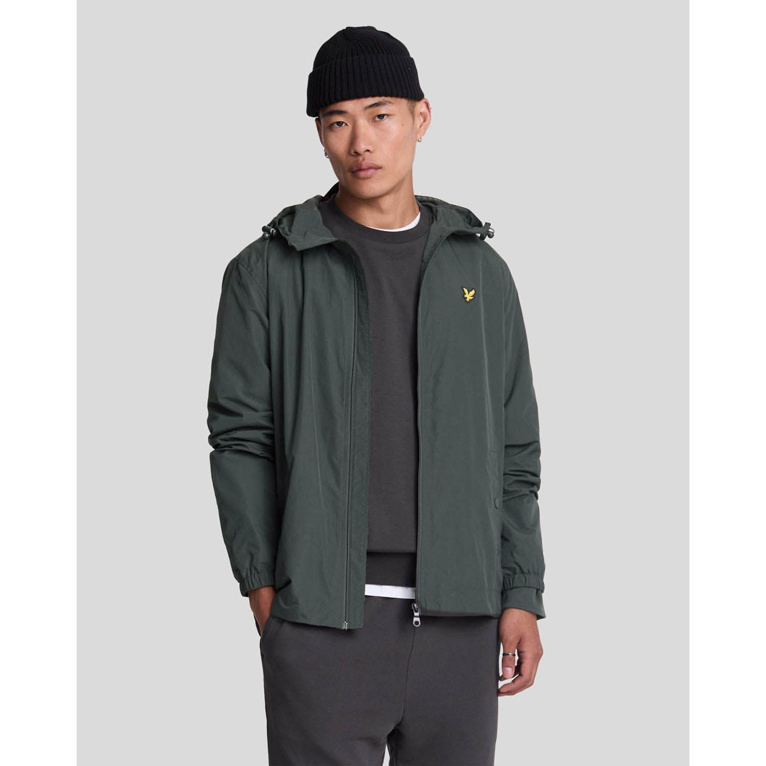 Lyle & Scott Zip Through Hooded Jacket