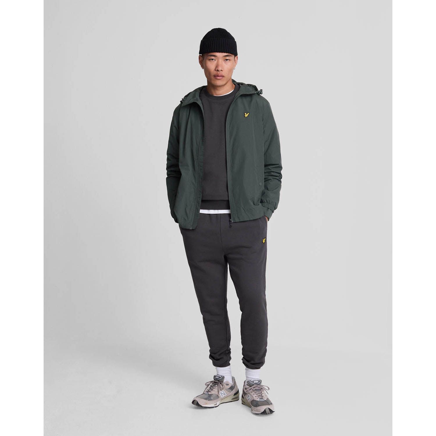 Lyle & Scott Zip Through Hooded Jacket