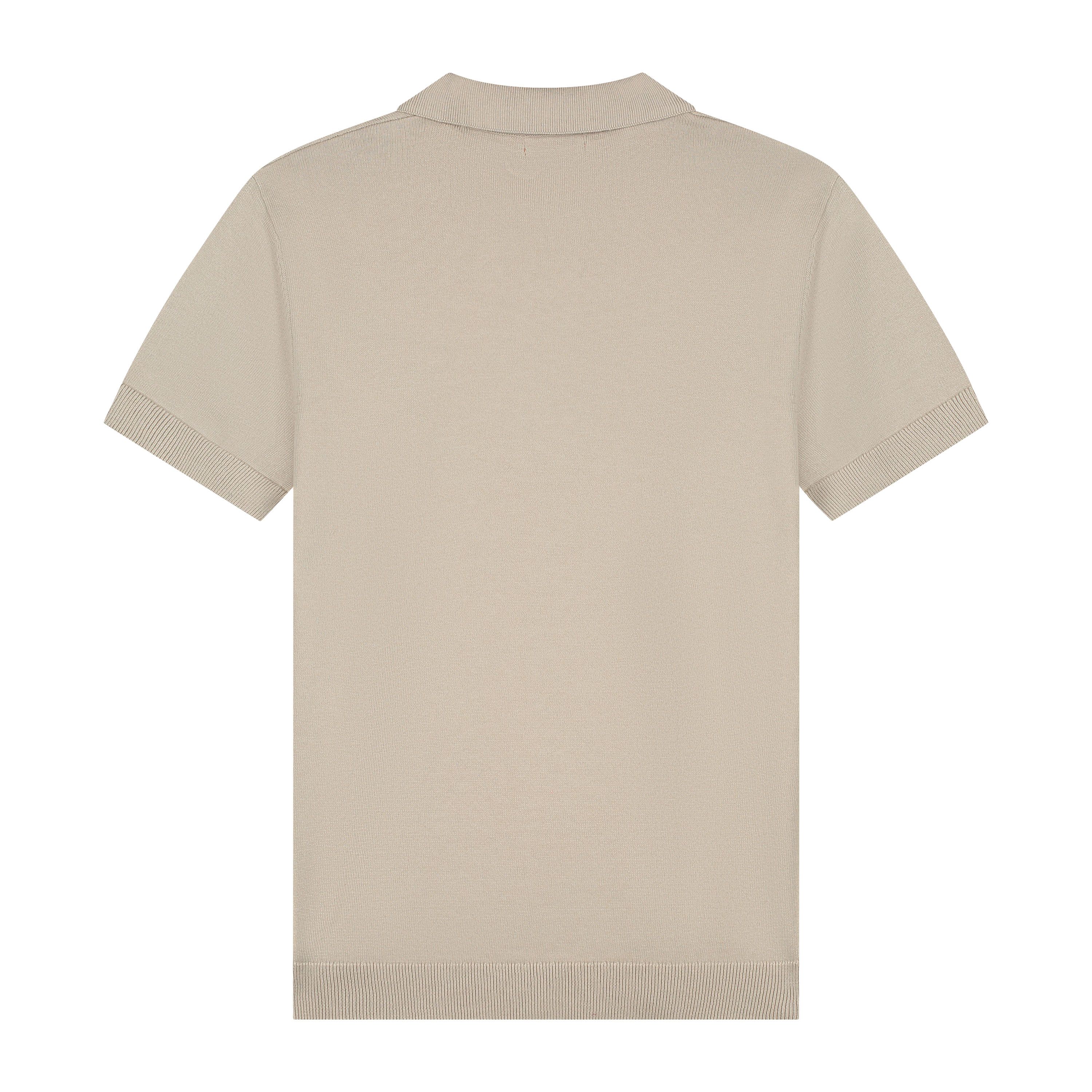 be:at: Gwan Knit Half Zip Polo