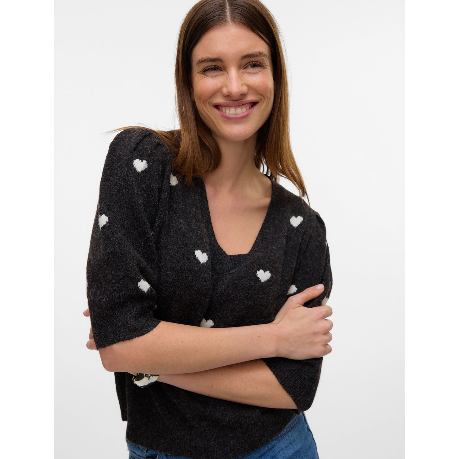 Vero Moda Doffy Heart Pullover