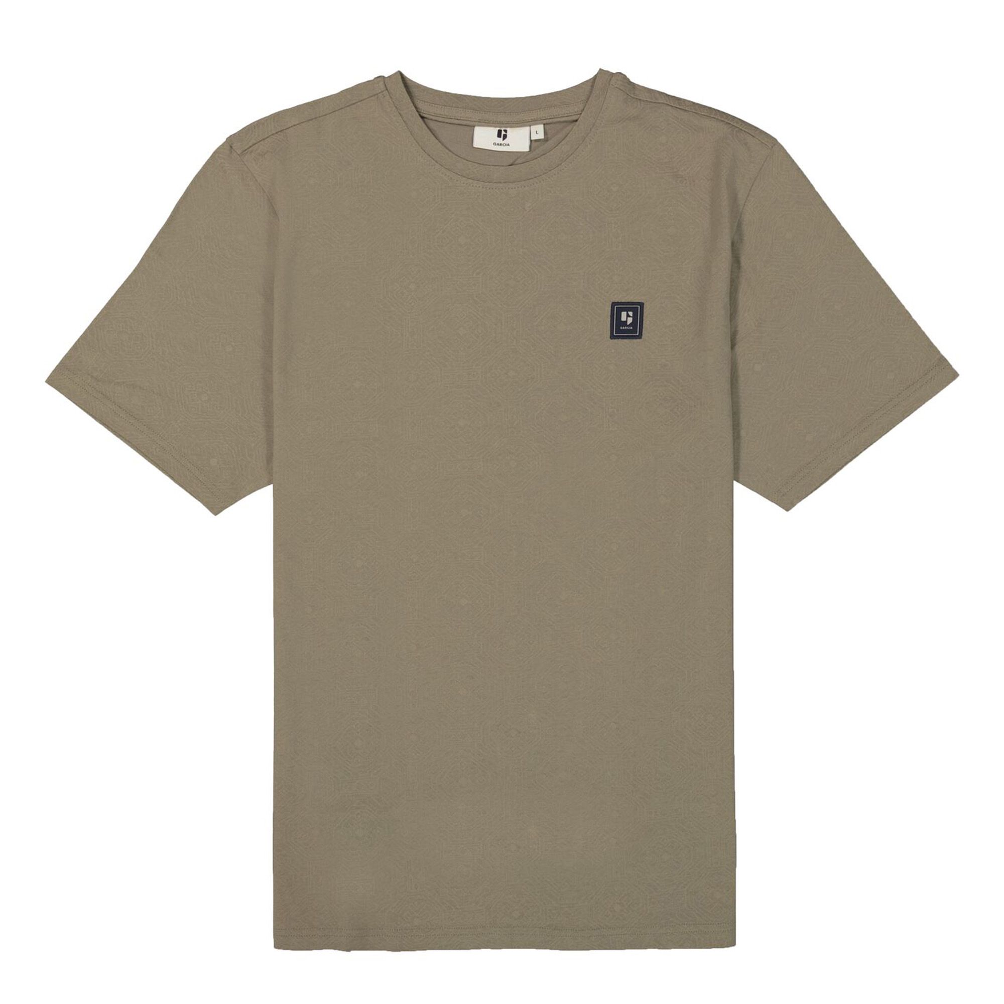 Garcia Print Logo T-Shirt Heren