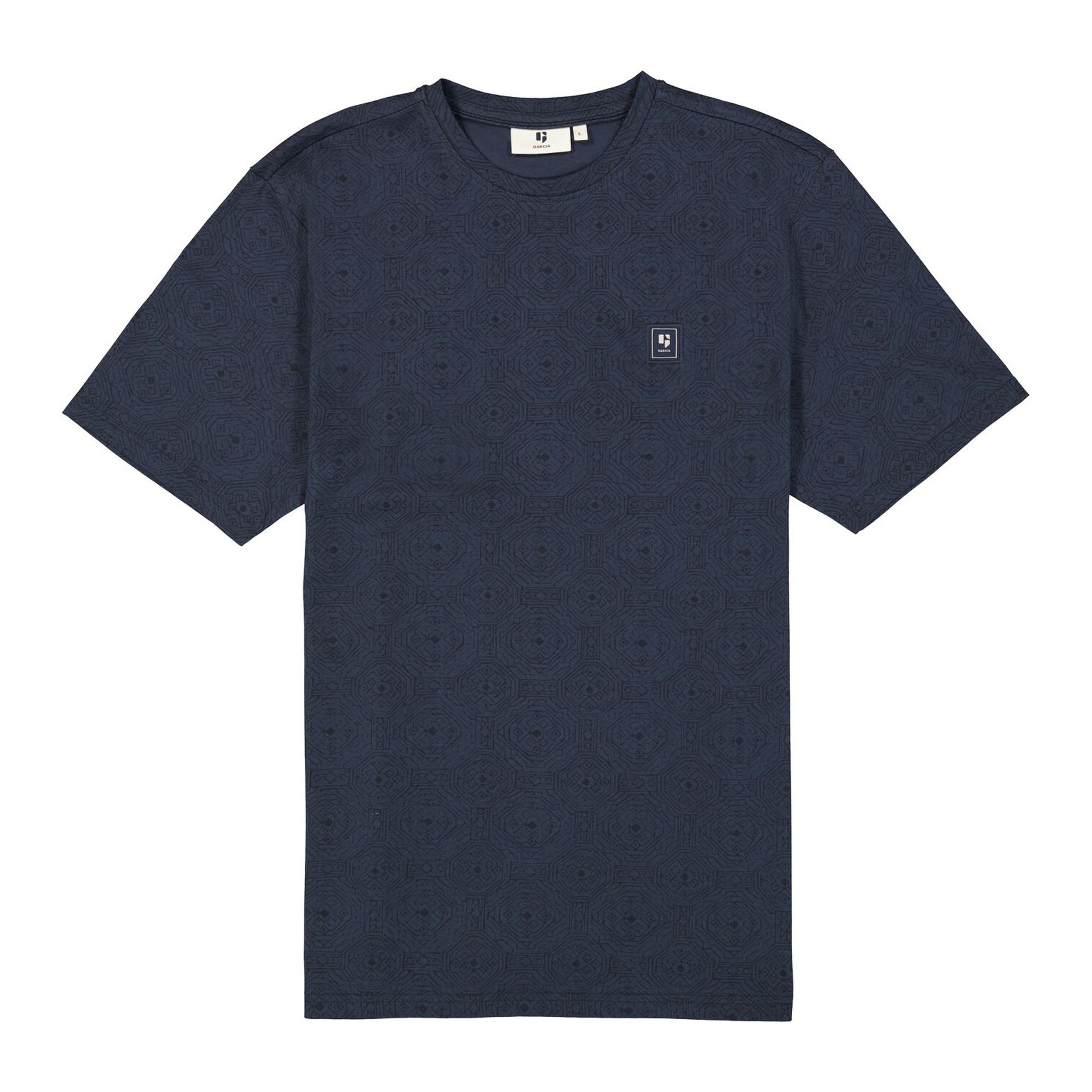 Garcia Print Logo T-Shirt Heren