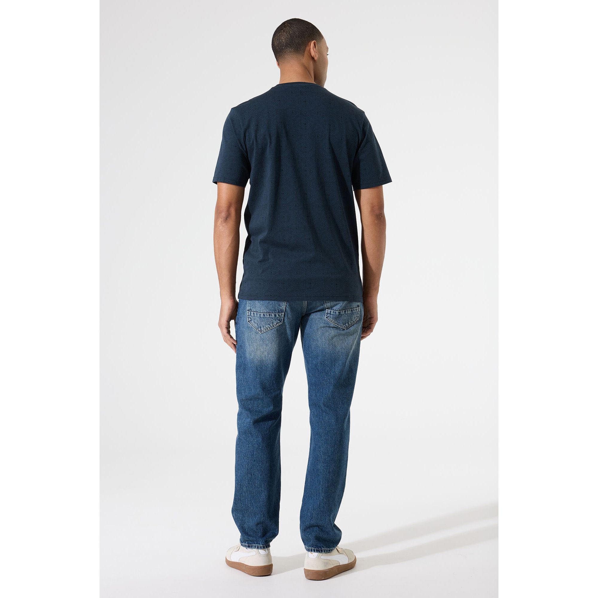 Garcia Print Logo T-Shirt Heren