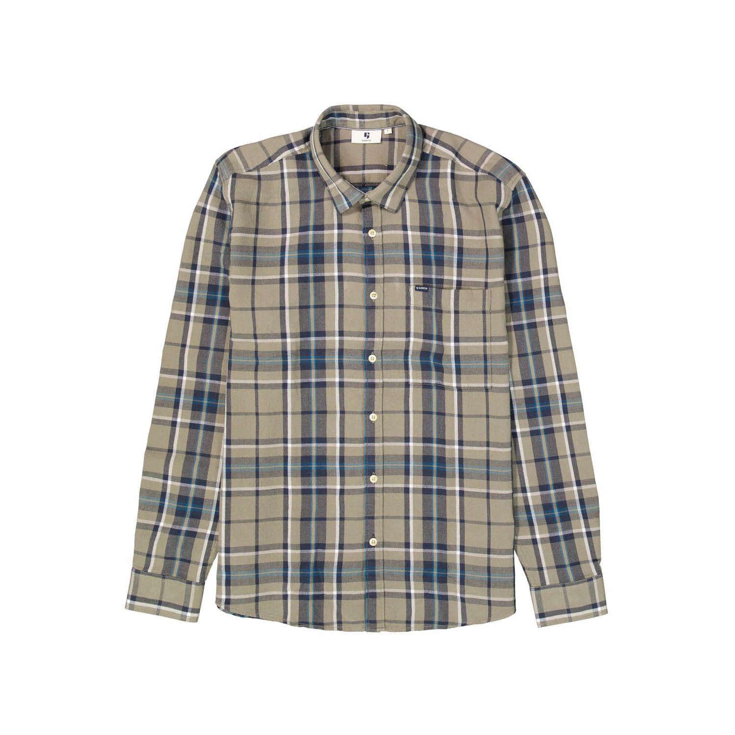Garcia Print Overhemd Heren