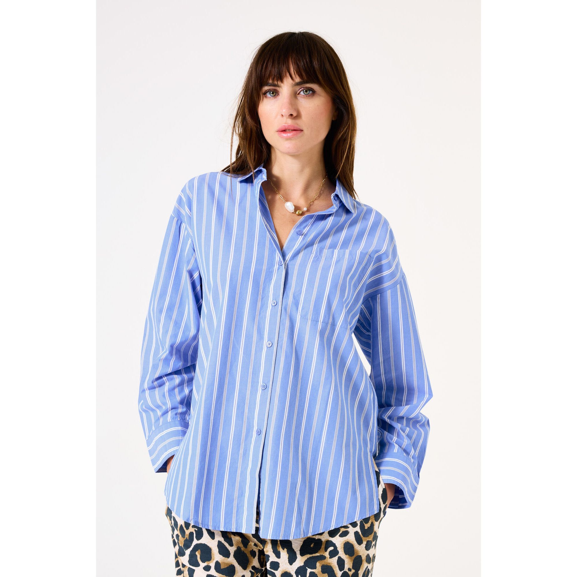 Garcia Lange Mouwen Shirt