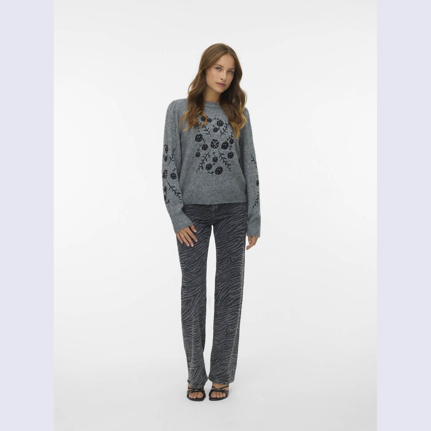 Vero Moda Muta Embrodery Pullover