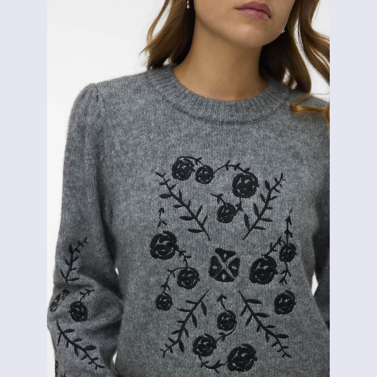 Vero Moda Muta Embrodery Pullover