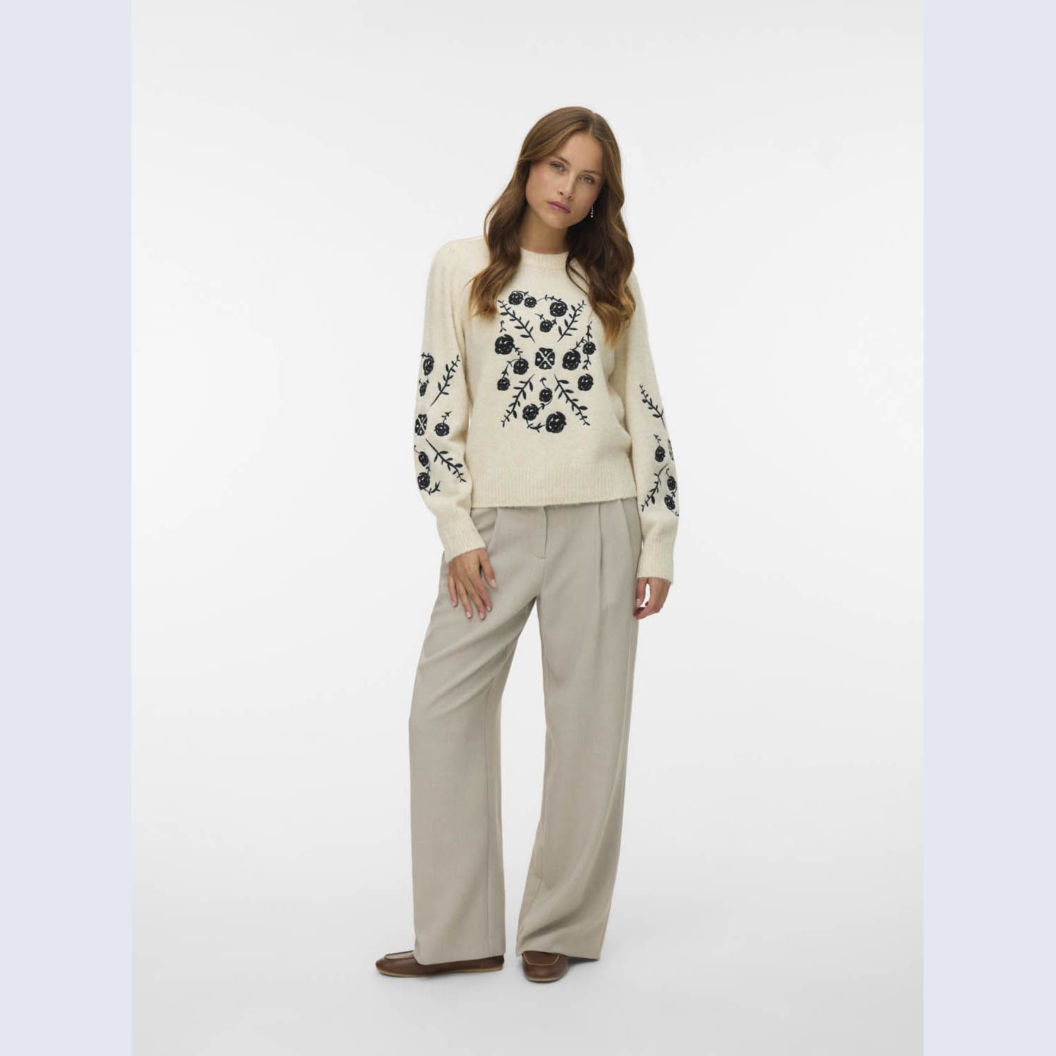 Vero Moda Muta Embrodery Pullover