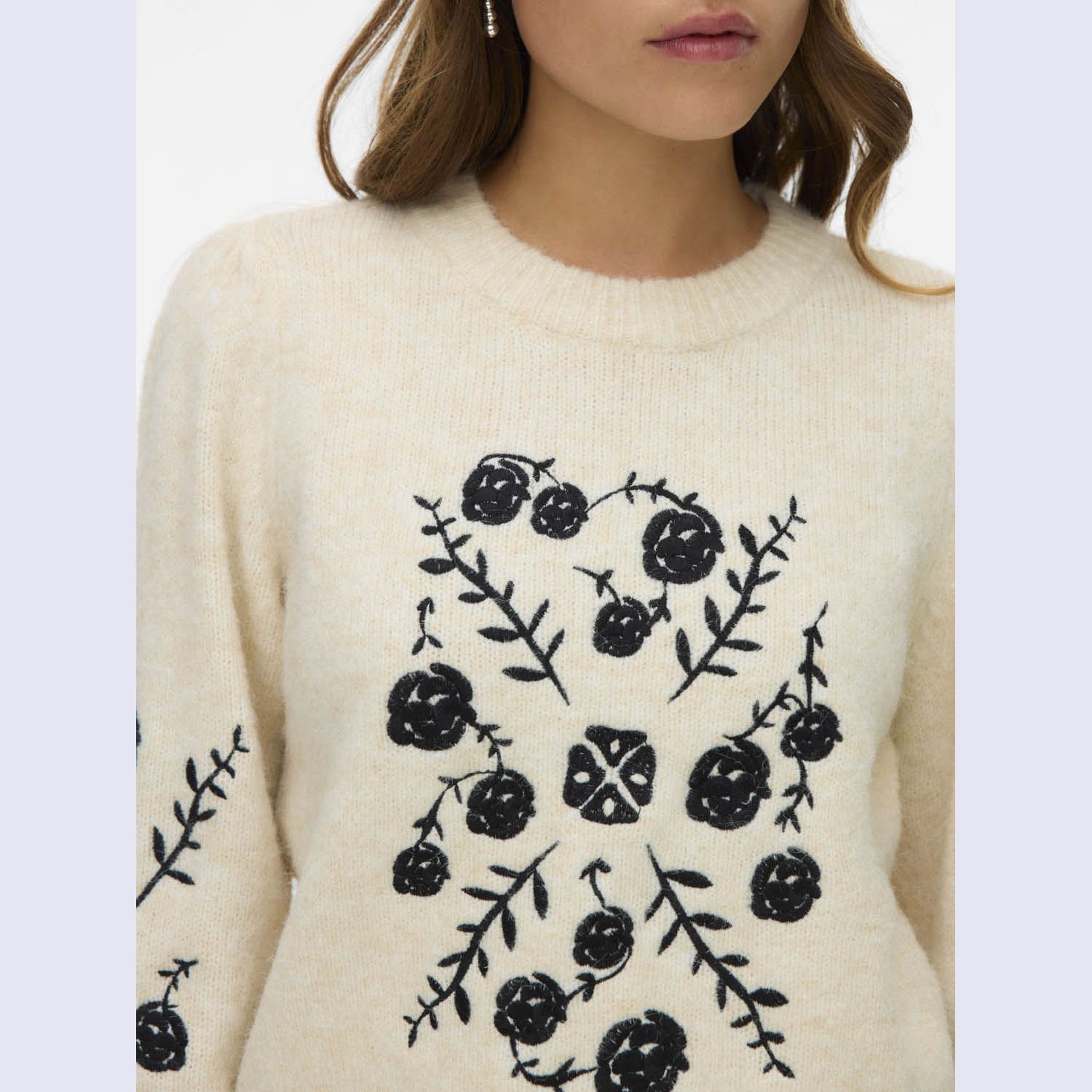 Vero Moda Muta Embrodery Pullover