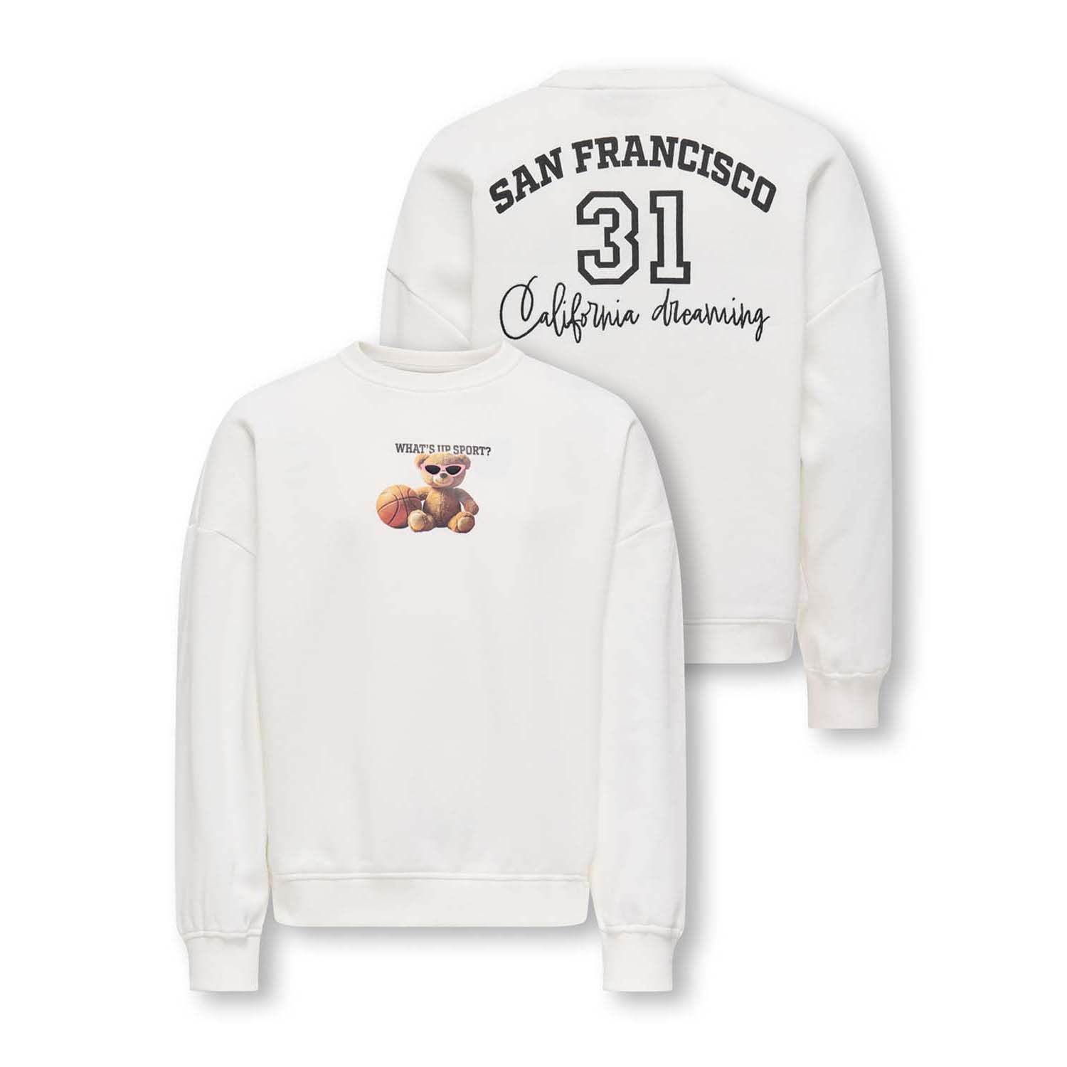 ONLY Kids Bila Bear Sweater Meiden