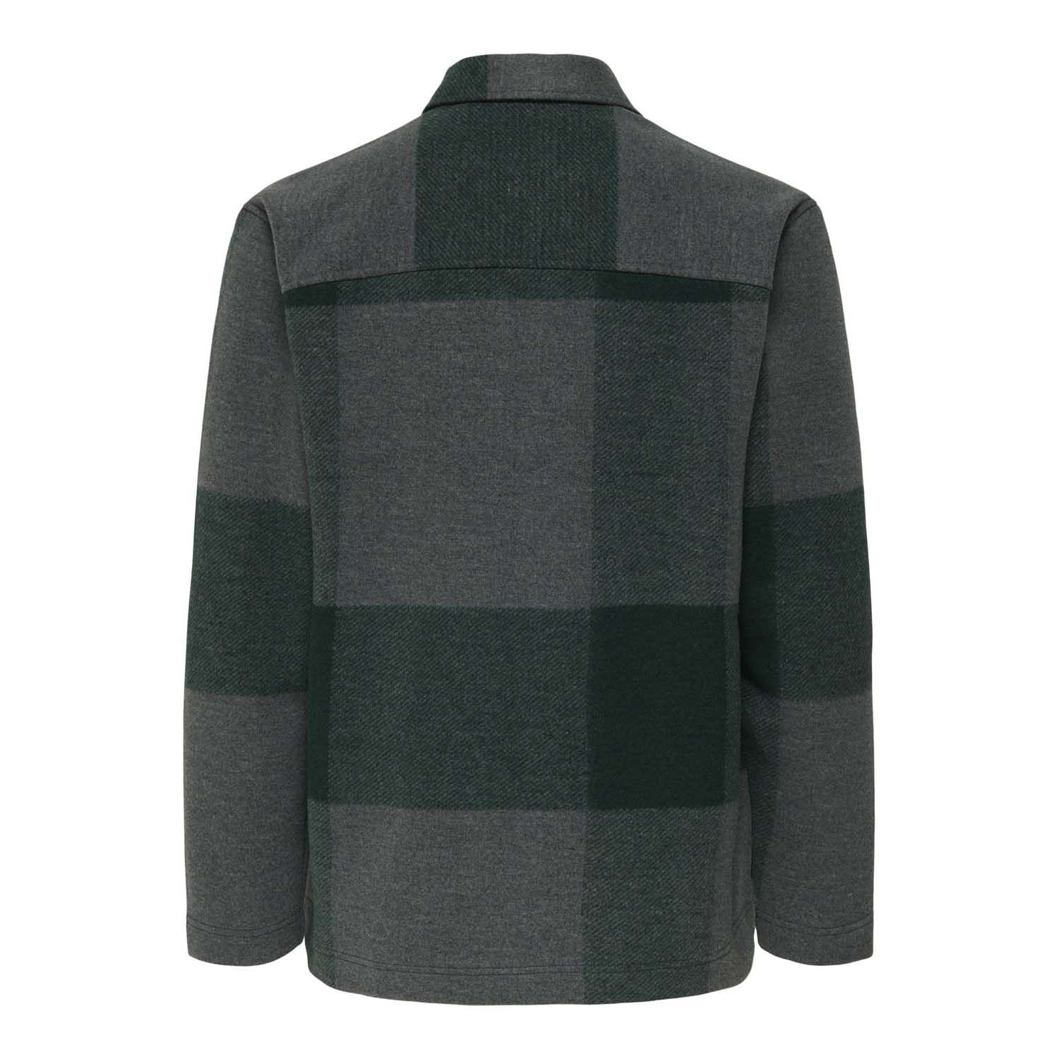 ONLY & Sons Wake Checked Zip Overshirt