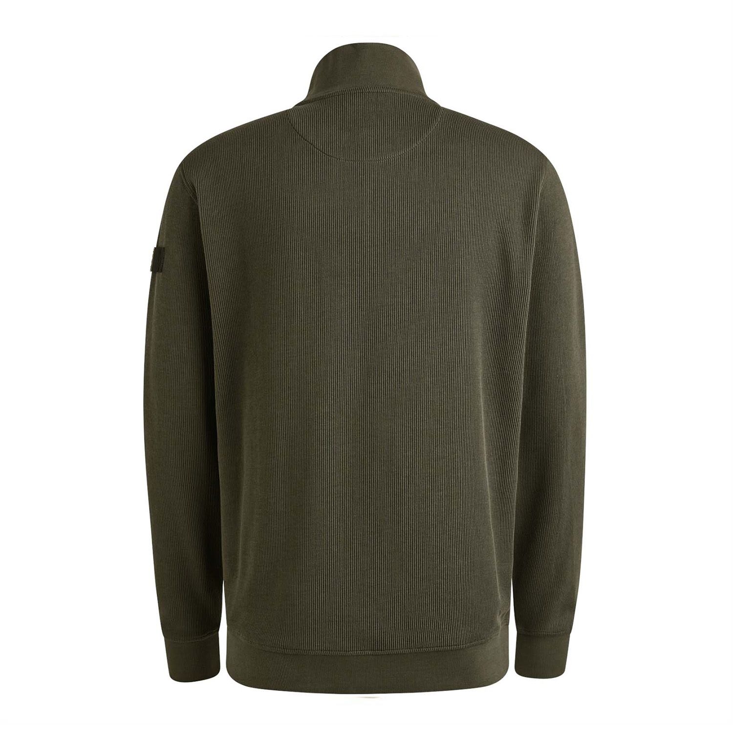 PME Legend Half Zip Knit Look Sweater