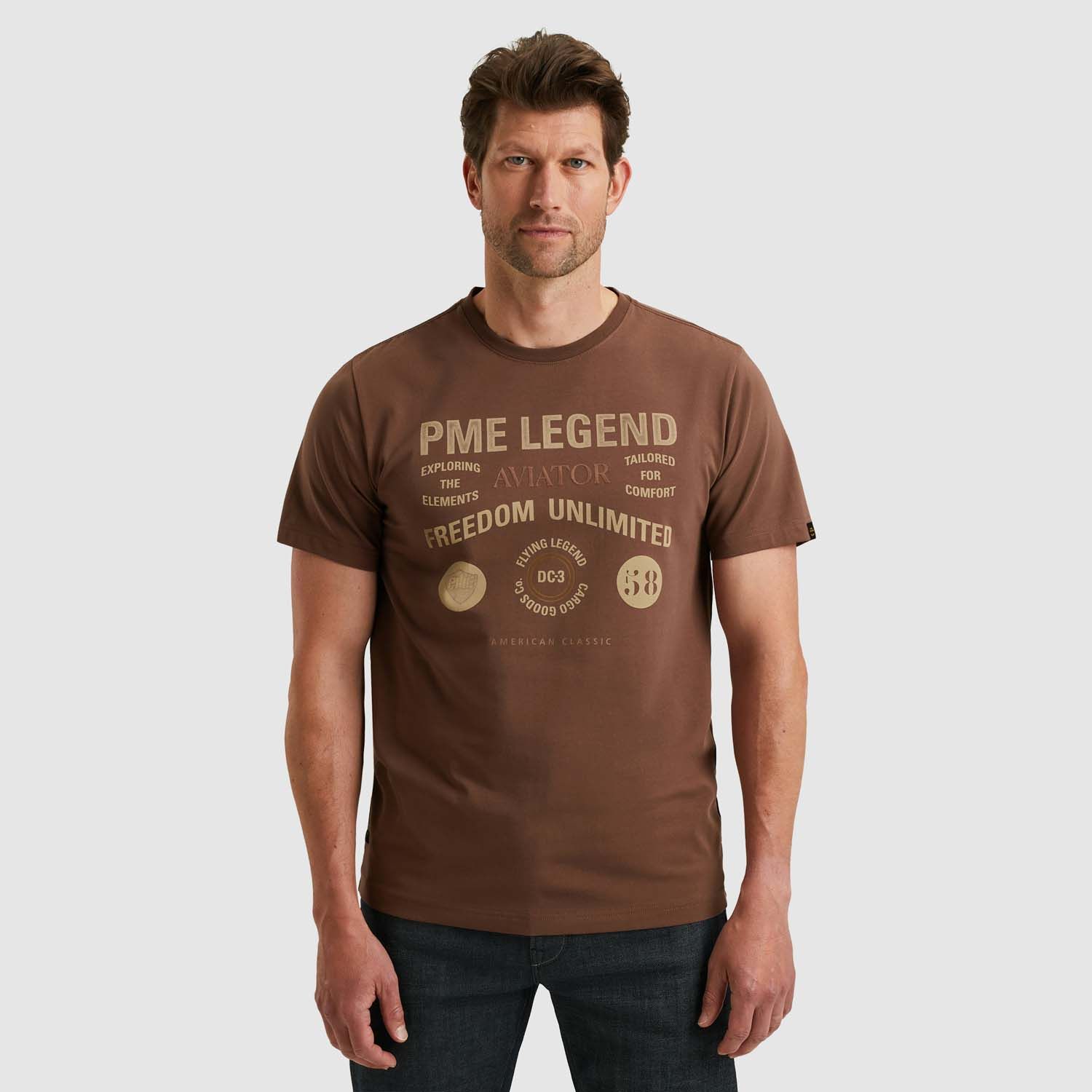 PME Legend R-Neck Cotton T-Shirt