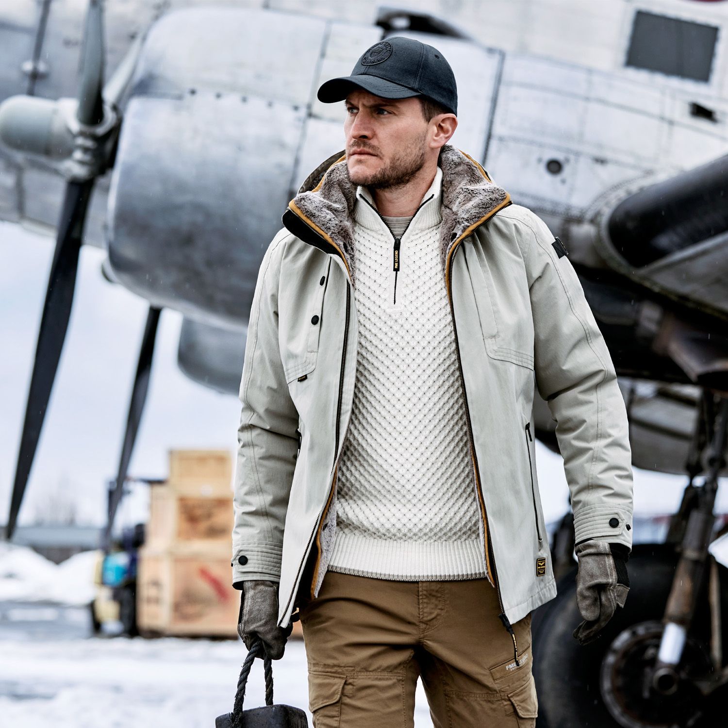 PME Legend Half Zip Collar